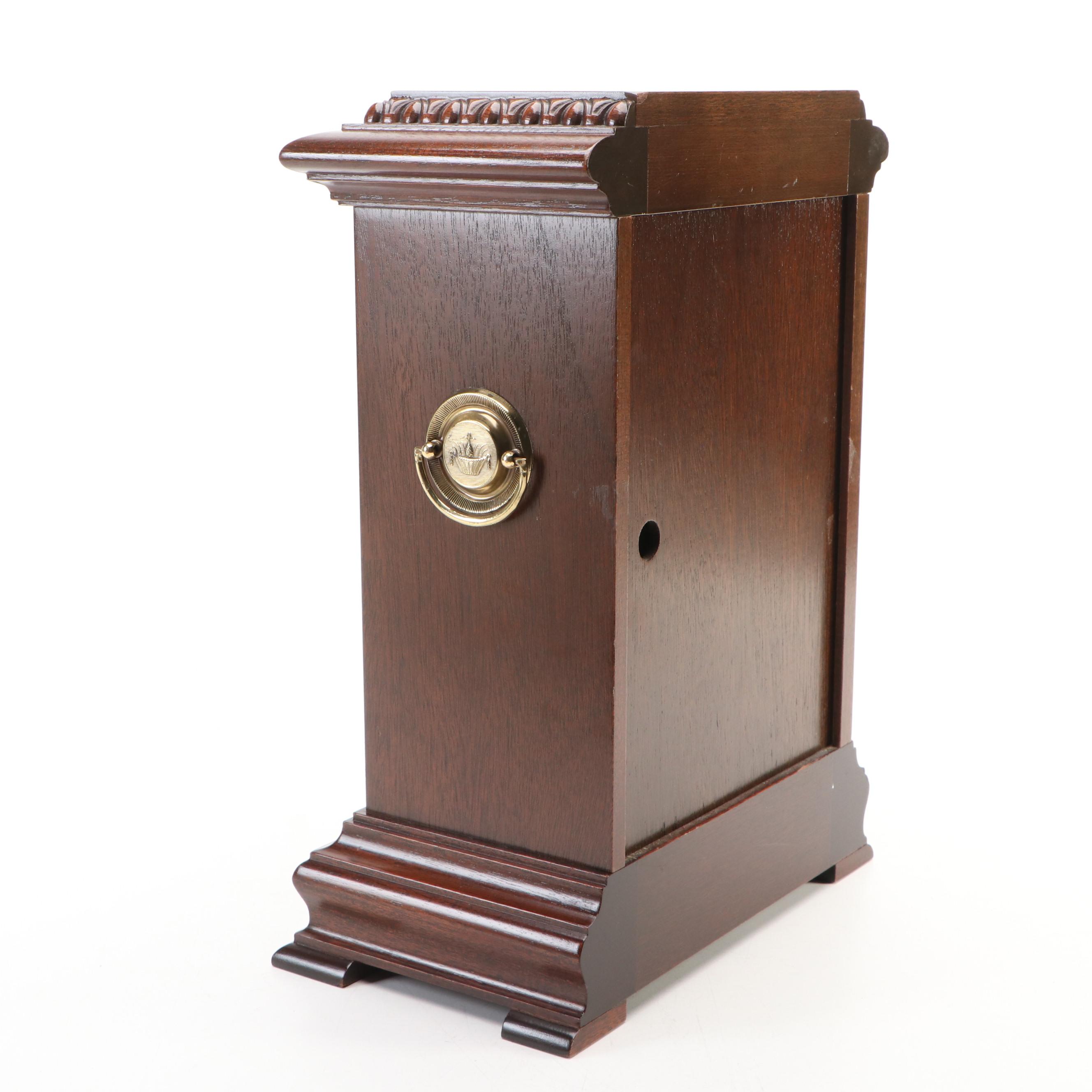 Seth Thomas Westminster Chime Inlaid Mantle Clock