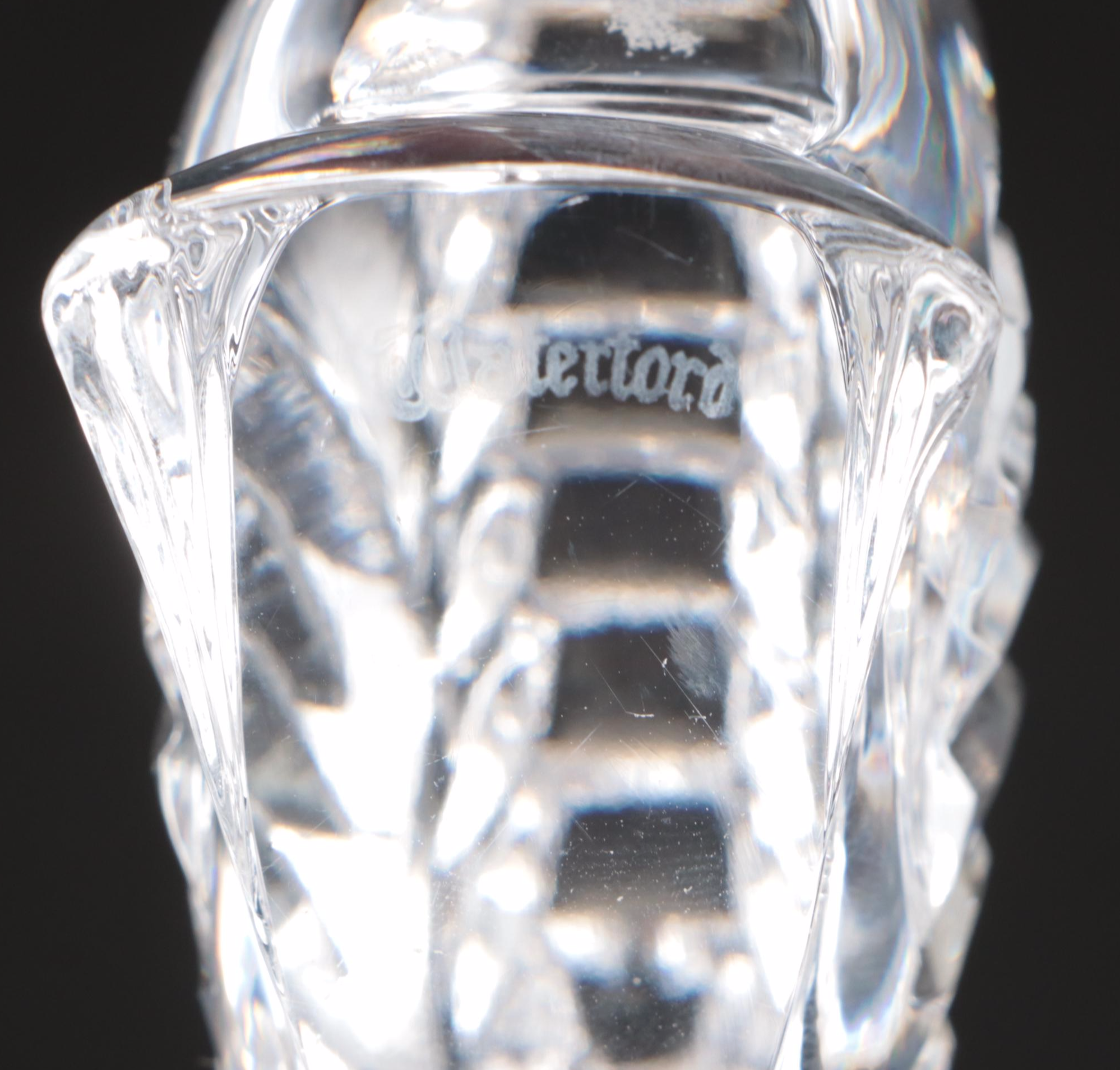 Waterford Crystal Fish Paperweight, Danish Modern Royal Copenhagen Cobalt Bowl