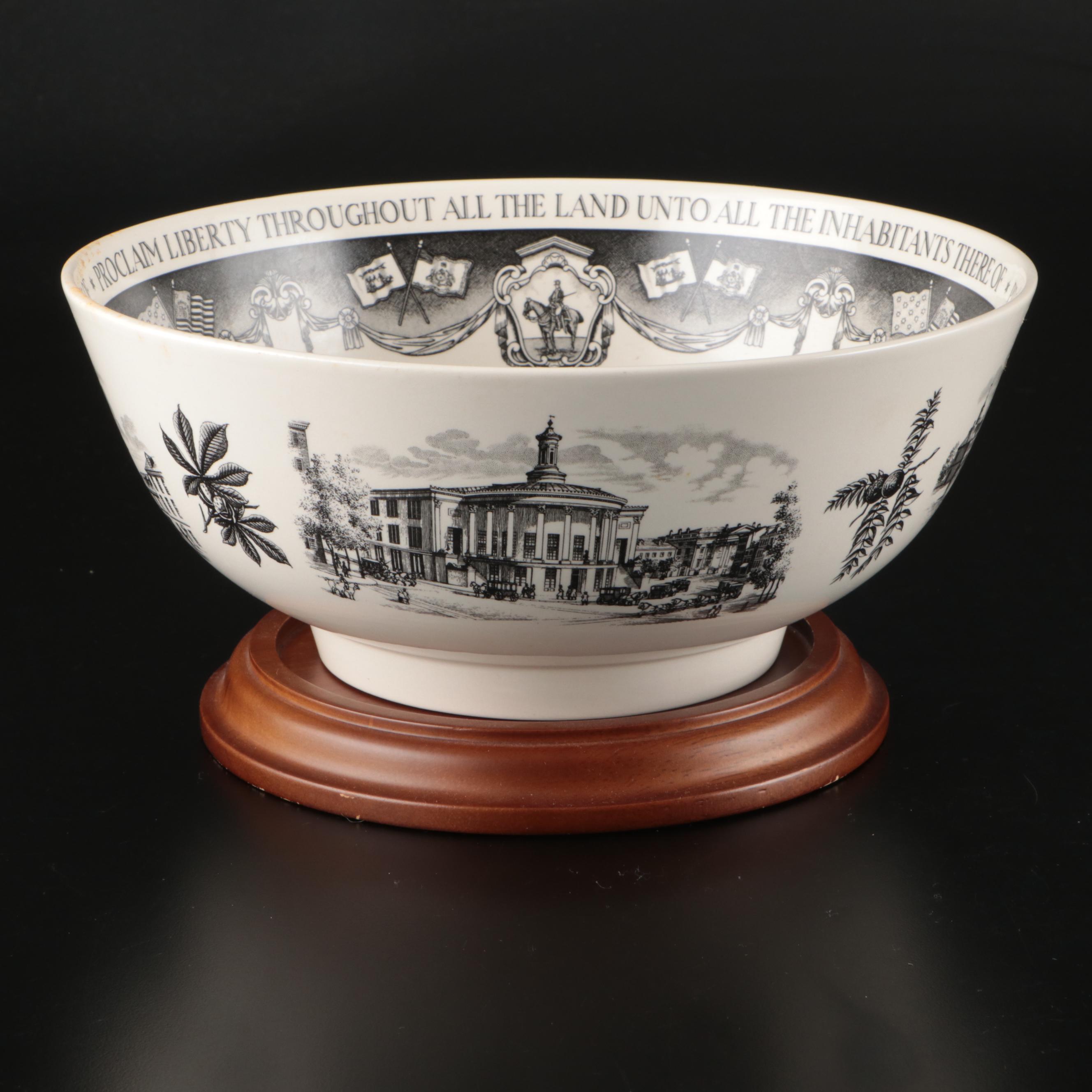 Wedgwood for Bailey, Banks & Biddle "The Philadelphia Bowl"