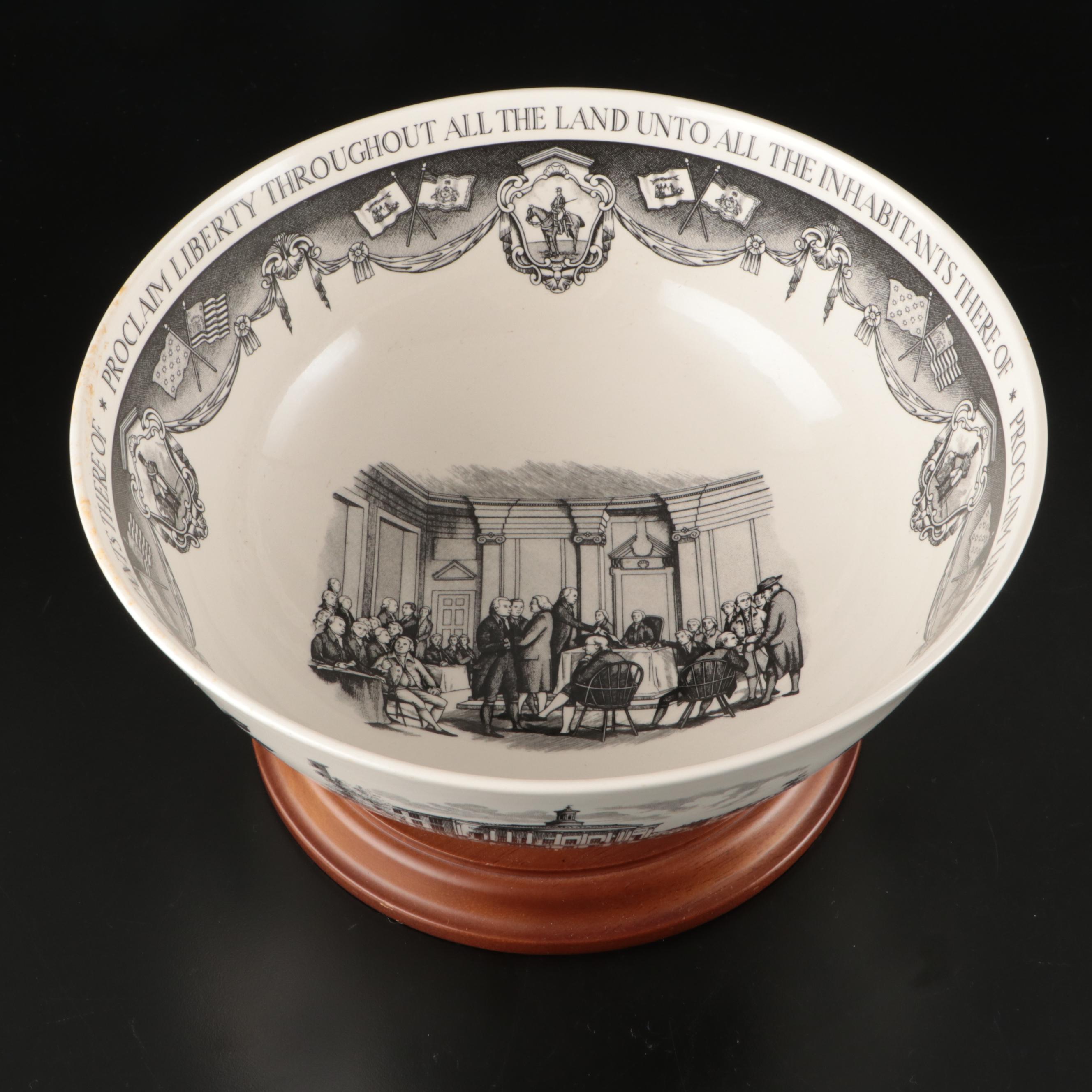 Wedgwood for Bailey, Banks & Biddle "The Philadelphia Bowl"