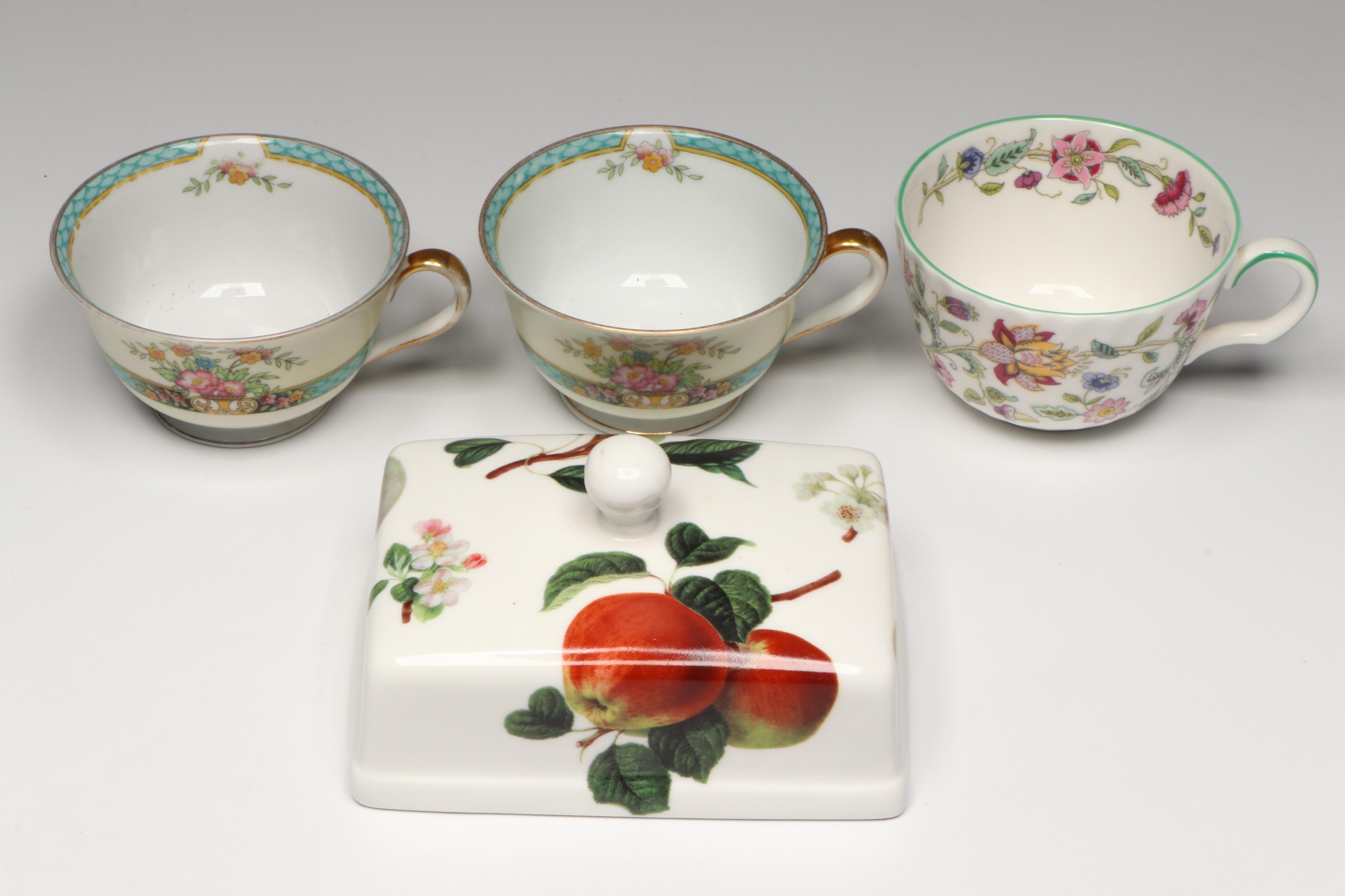 Spode "Chinese Rose," Royal Worcester "Herbs," and More Porcelain Tableware