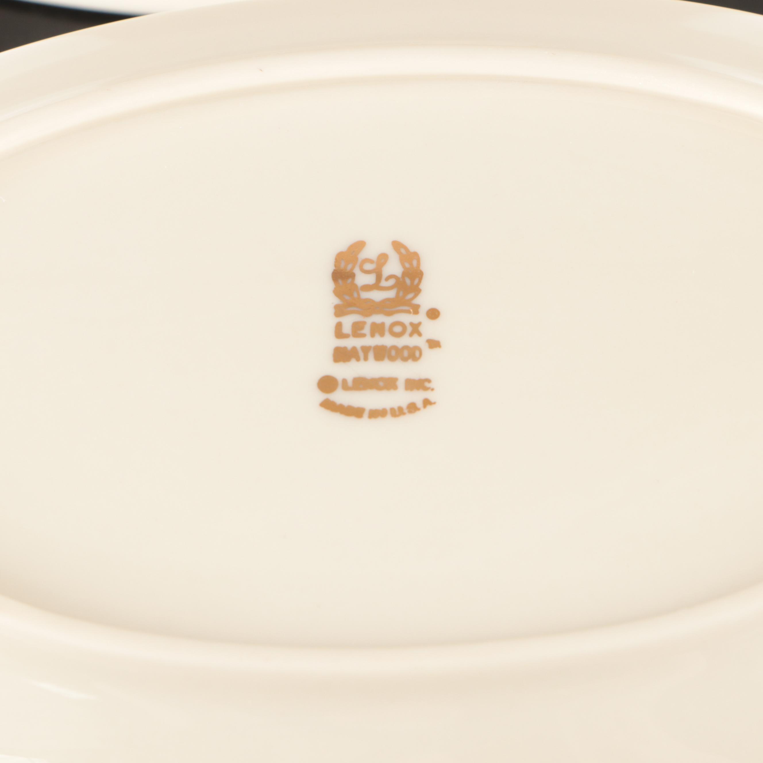 Lenox "Maywood" Porcelain Dinnerware, 1982-2009