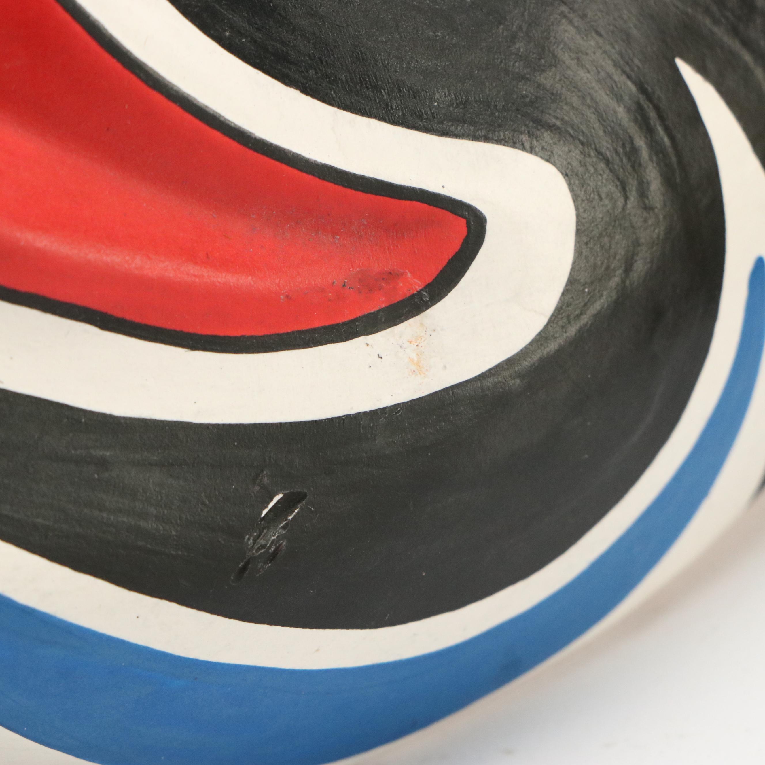 Chinese Opera Style Jing Copy Mask, Japanese Noh Ko-omote Replica Mask