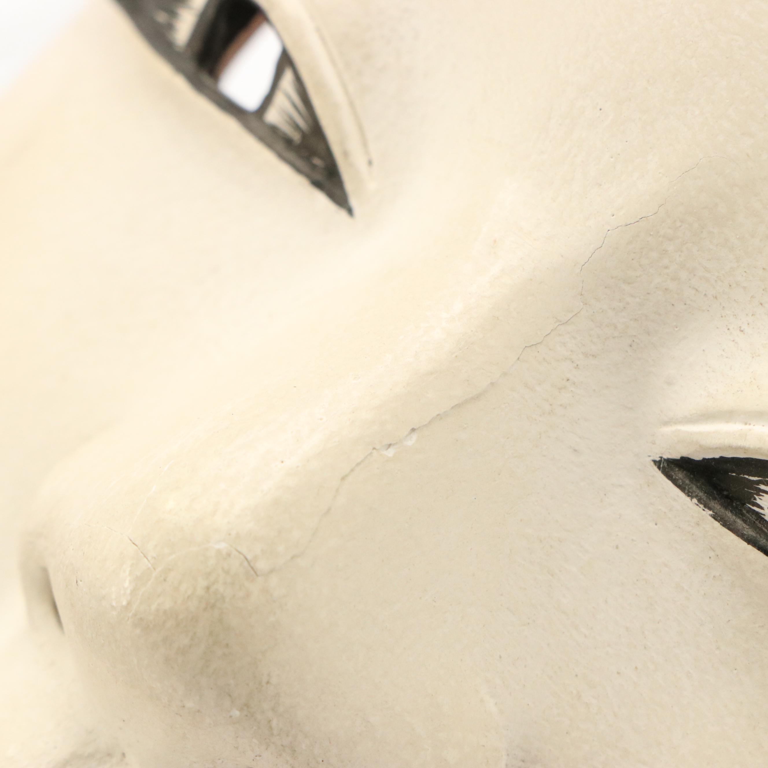 Chinese Opera Style Jing Copy Mask, Japanese Noh Ko-omote Replica Mask