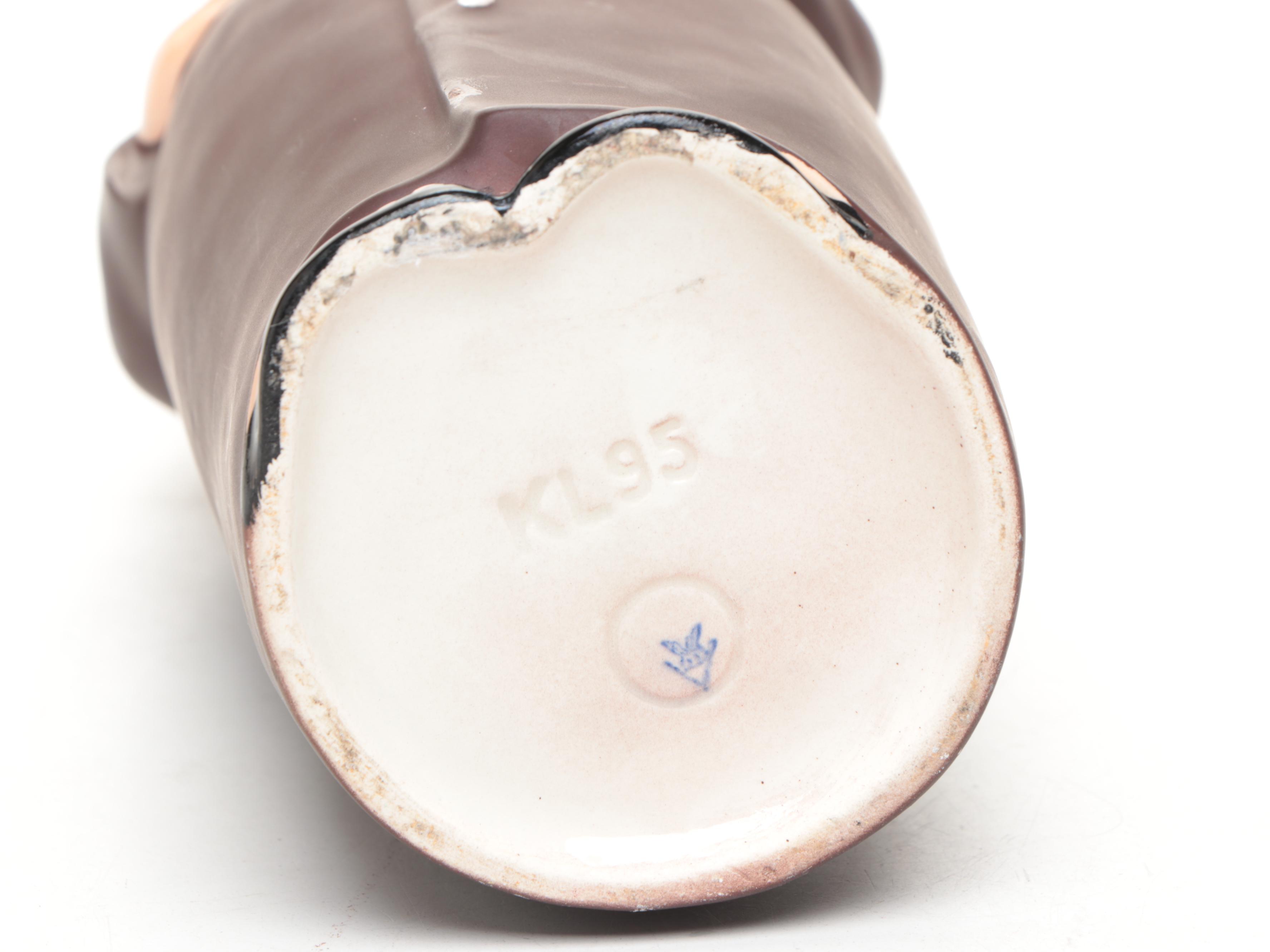 Goebel "Friar Tuck" Porcelain Bank, Jug, Bottle, and Toby Jug Creamer