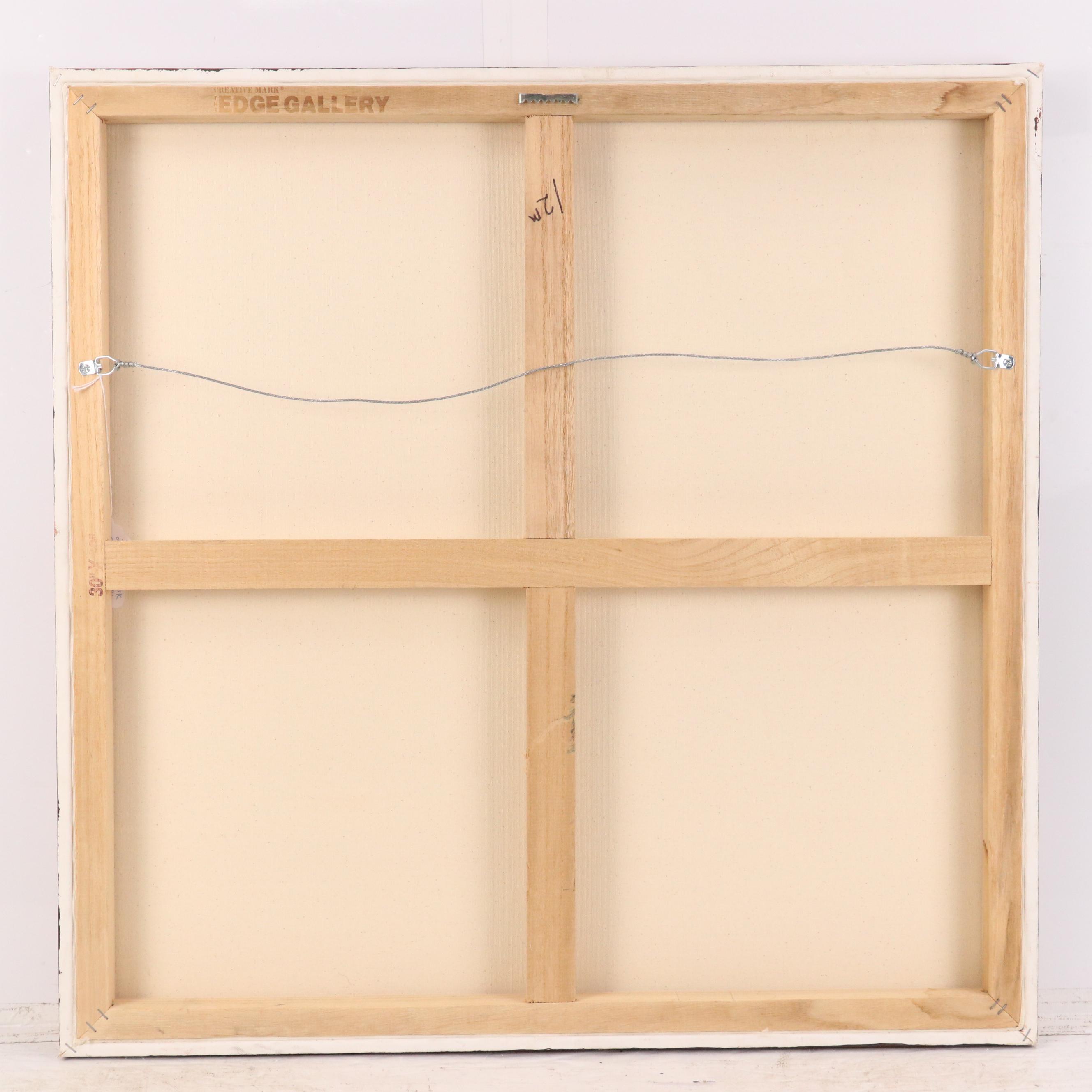 Kevin Poole Acrylic Painting of Autumn Landscape