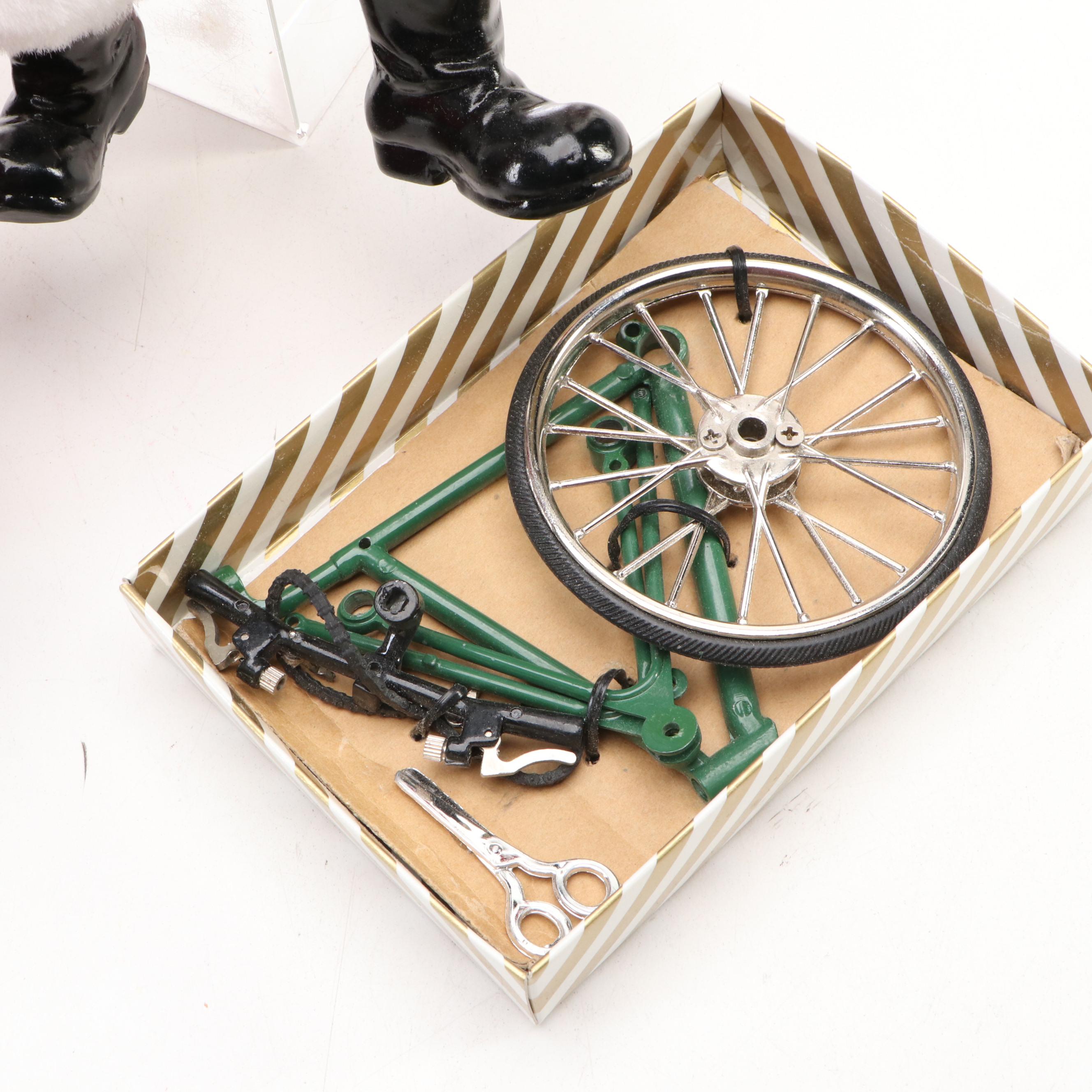 Clothtique Santa Claus Figures with Accessories