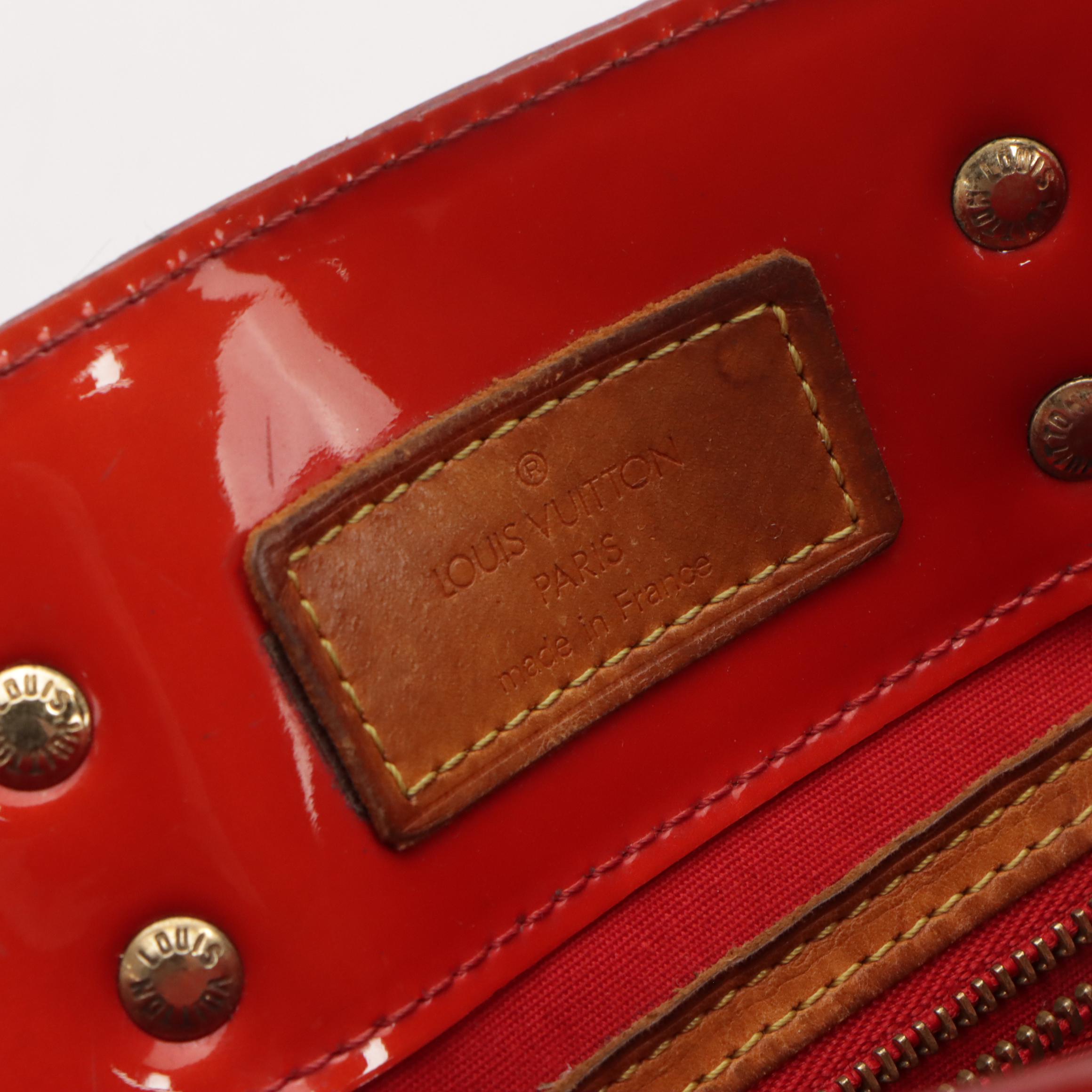 Louis Vuitton Reade PM Tote Bag in Orange Sunset Monogram Vernis