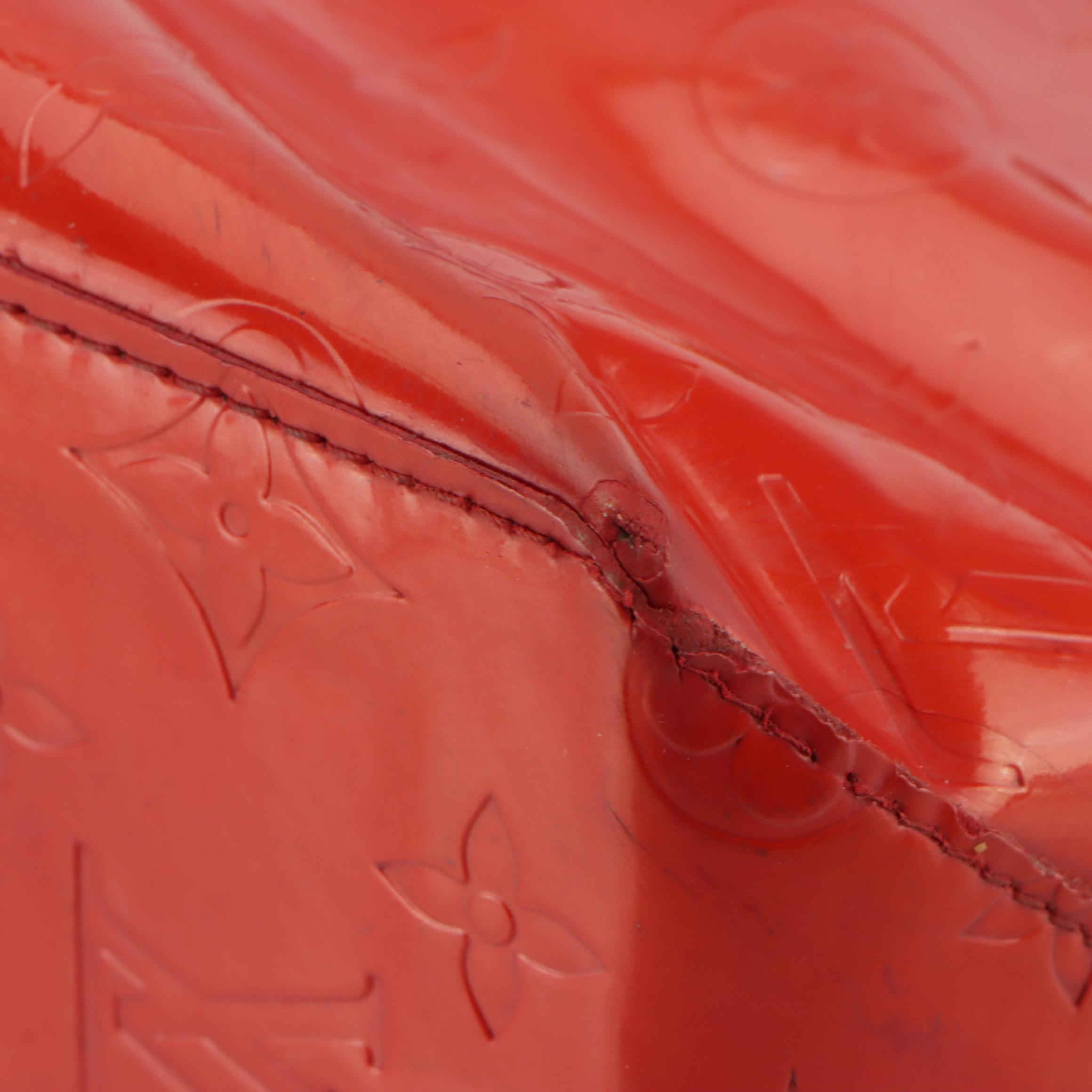 Louis Vuitton Reade PM Tote Bag in Orange Sunset Monogram Vernis