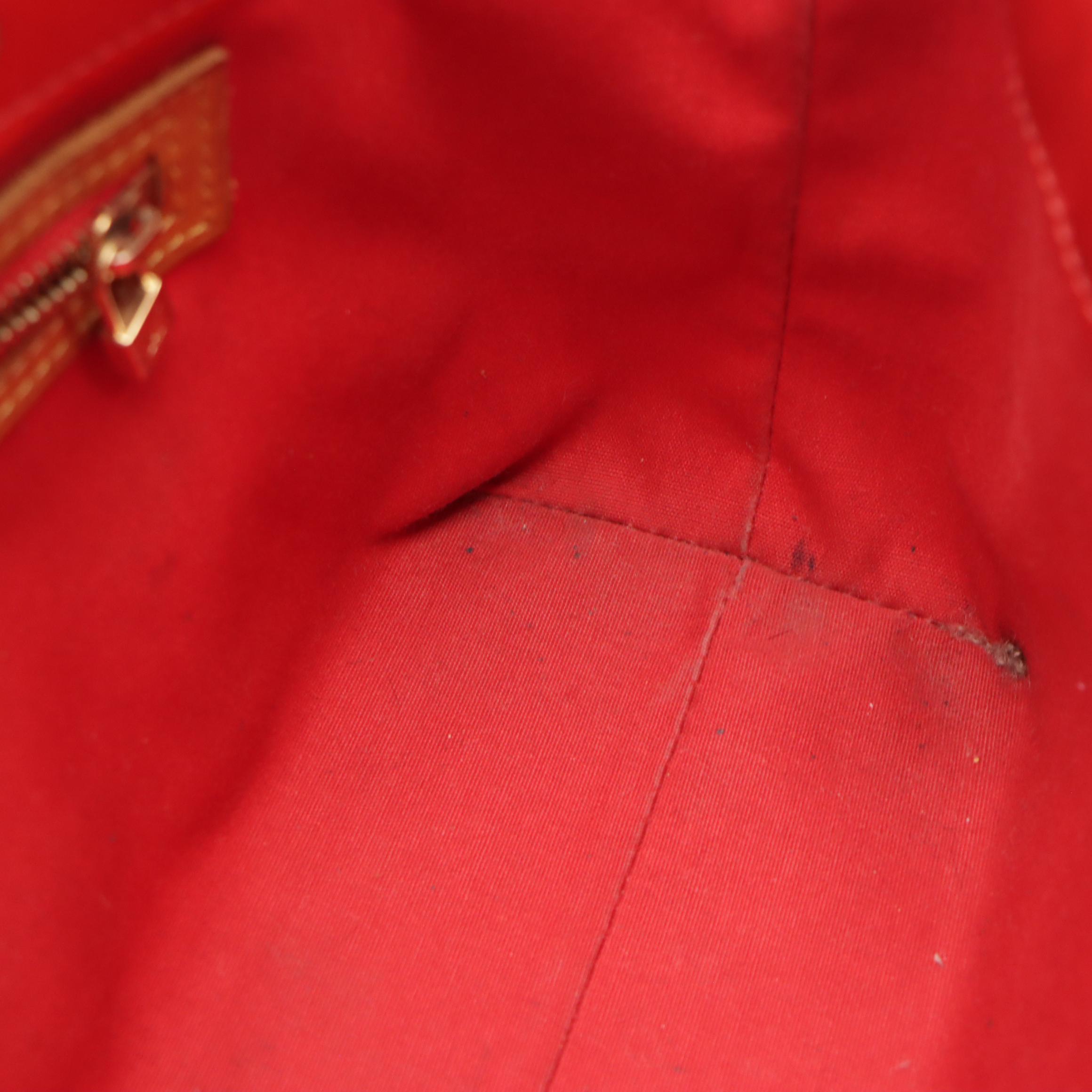 Louis Vuitton Reade PM Tote Bag in Orange Sunset Monogram Vernis