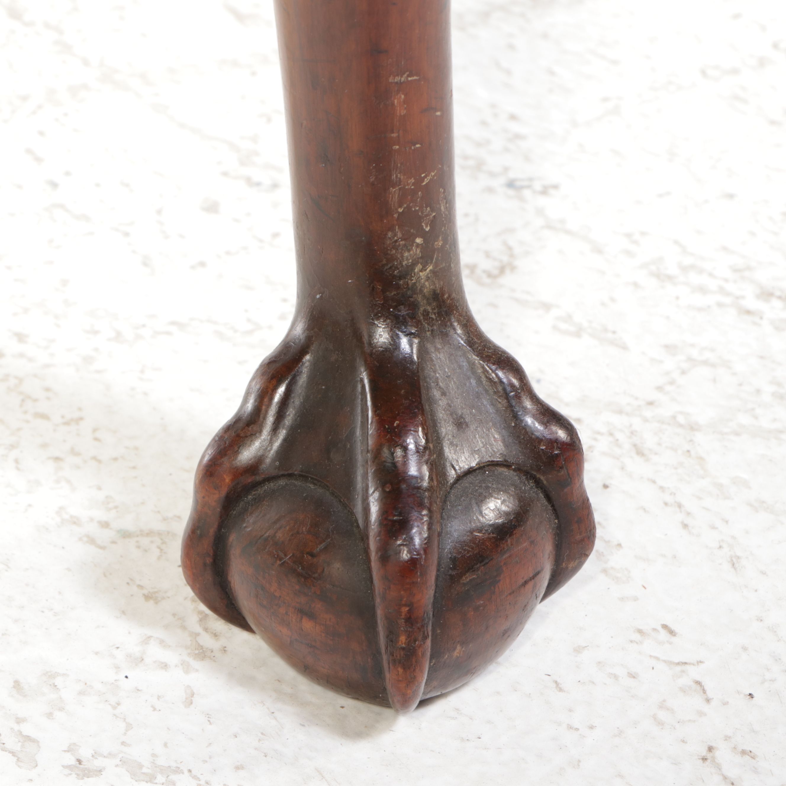 Chippendale Style Carved Mahogany Armchairs and Side Chairs