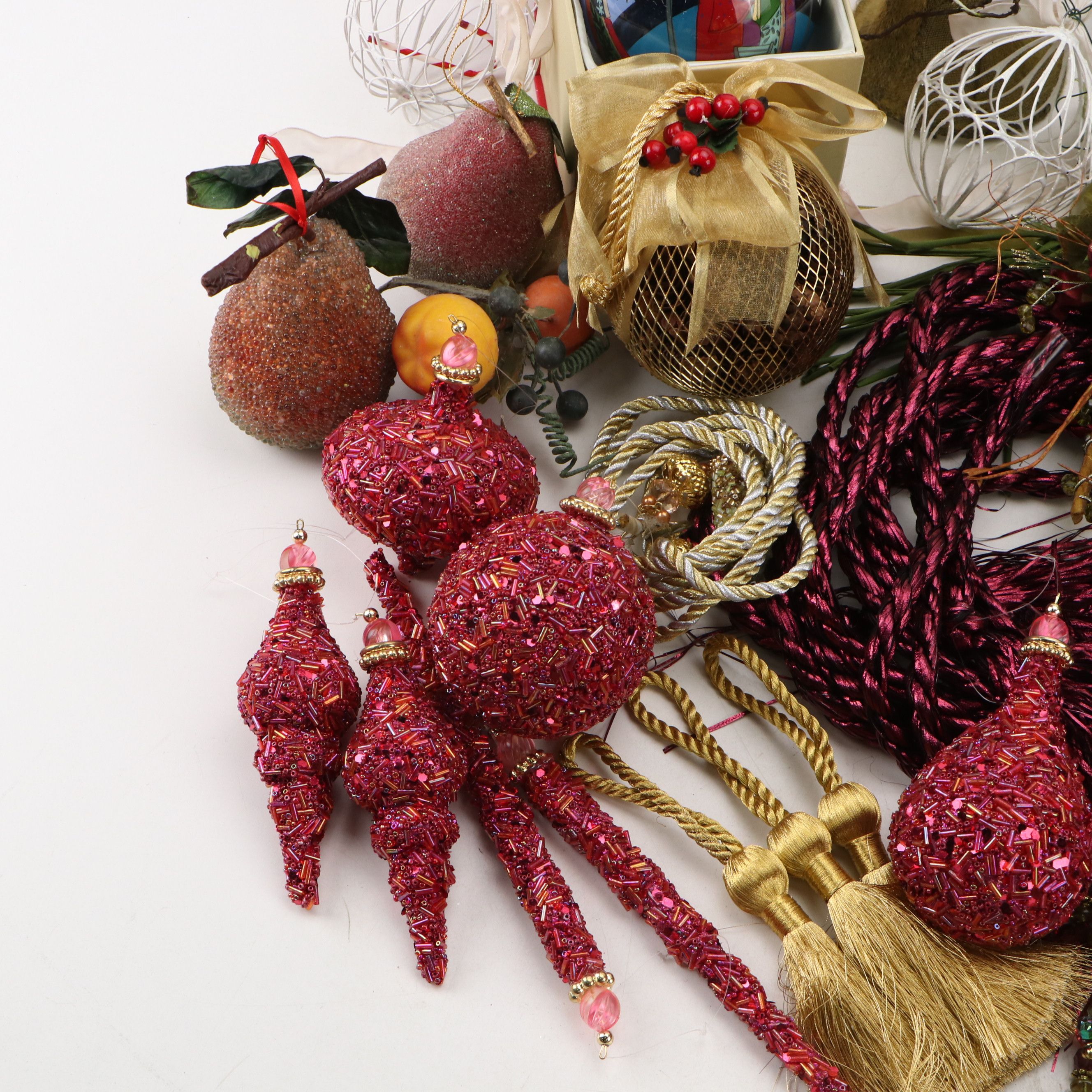 Holiday Time, Pier 1 with Other Christmas Ornaments and Decor