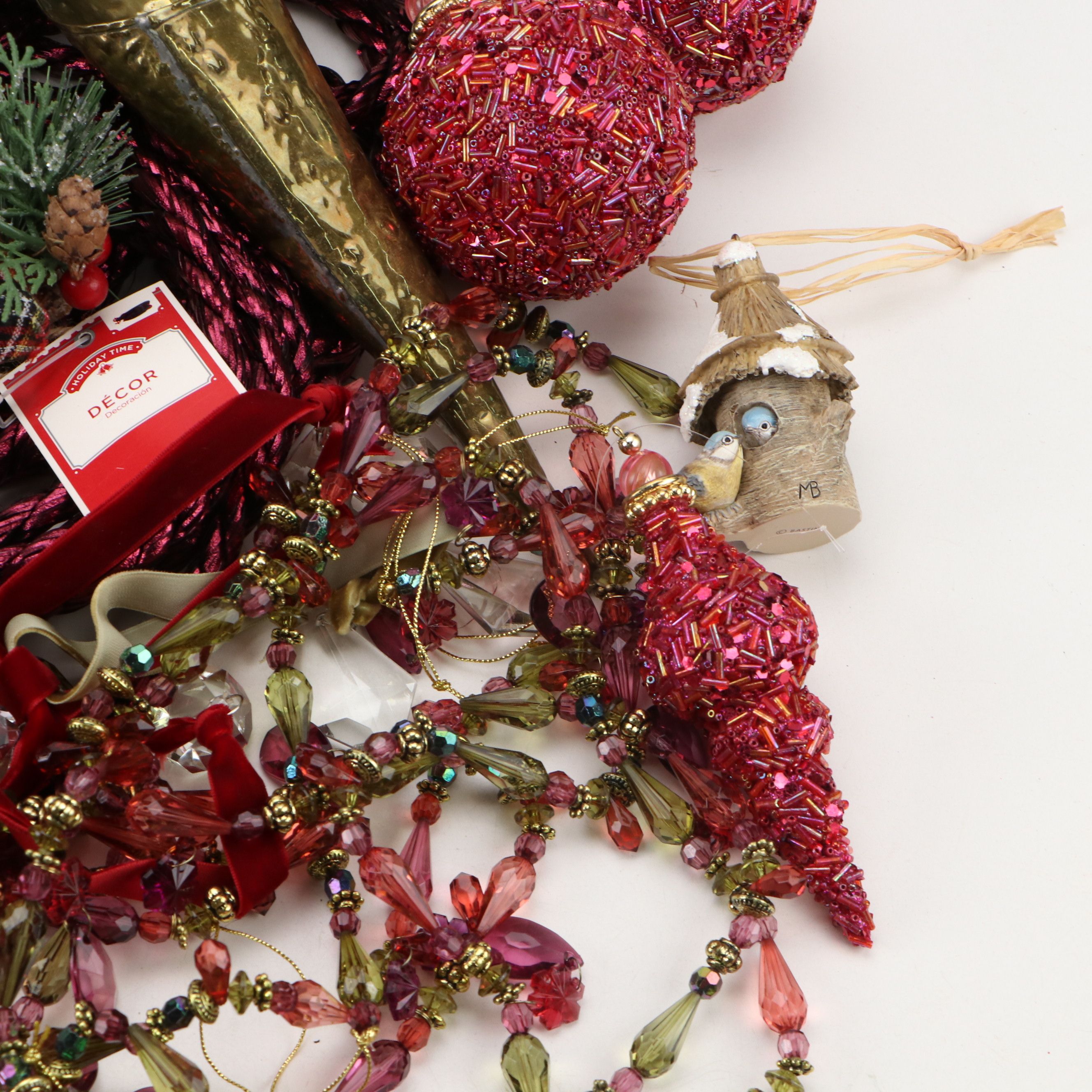 Holiday Time, Pier 1 with Other Christmas Ornaments and Decor