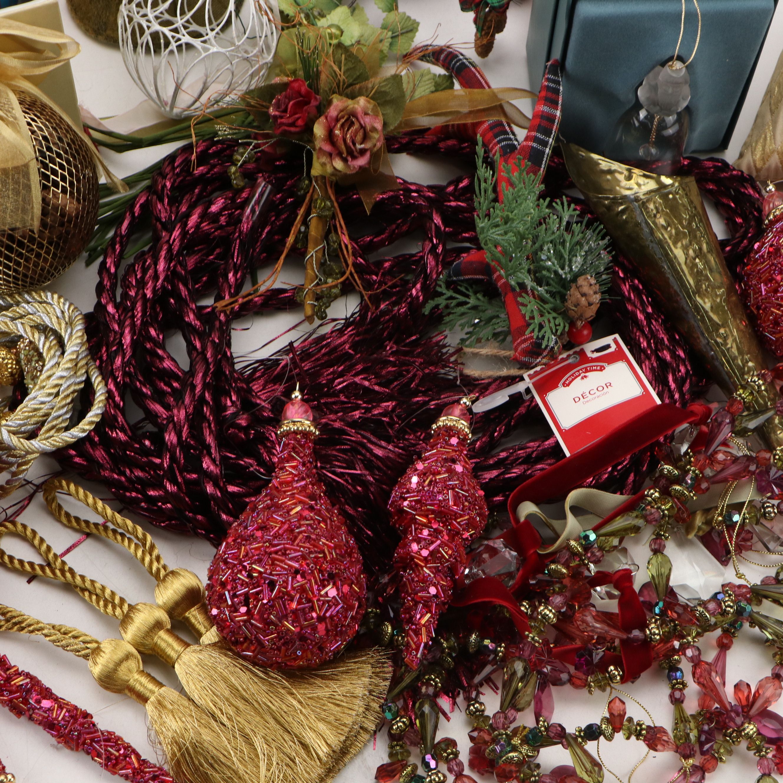 Holiday Time, Pier 1 with Other Christmas Ornaments and Decor