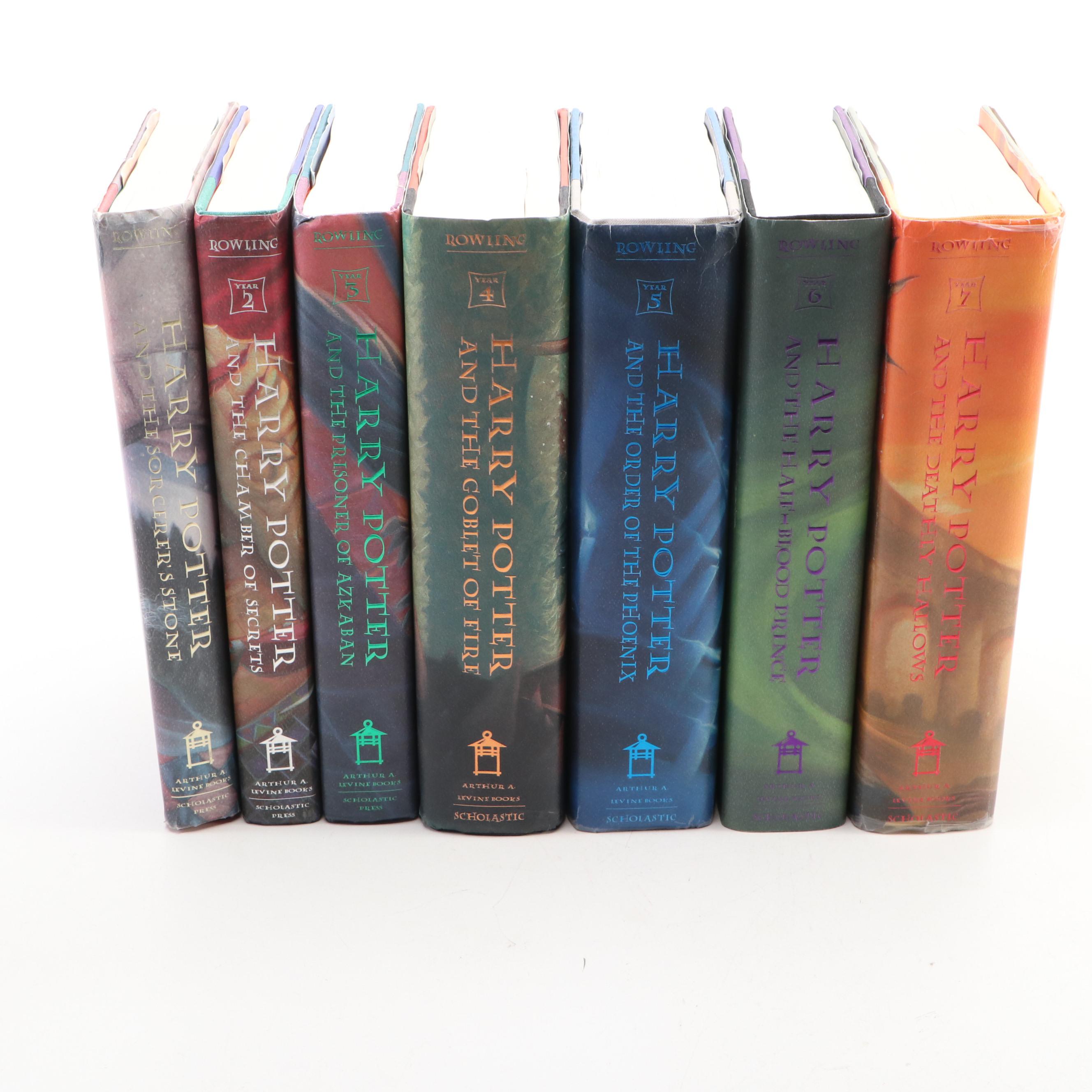 First American Edition "Harry Potter" Complete Series by J. K. Rowling