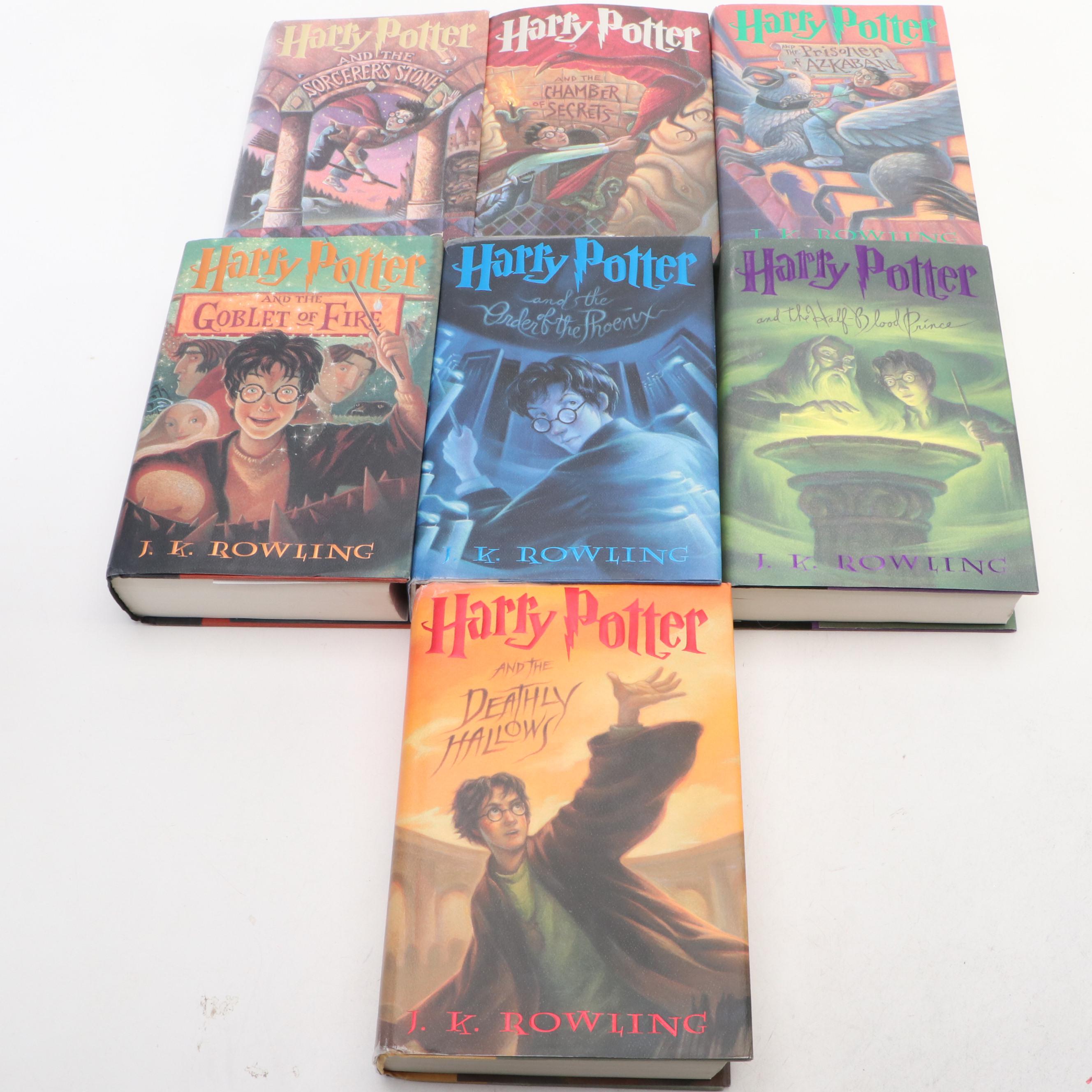 First American Edition "Harry Potter" Complete Series by J. K. Rowling