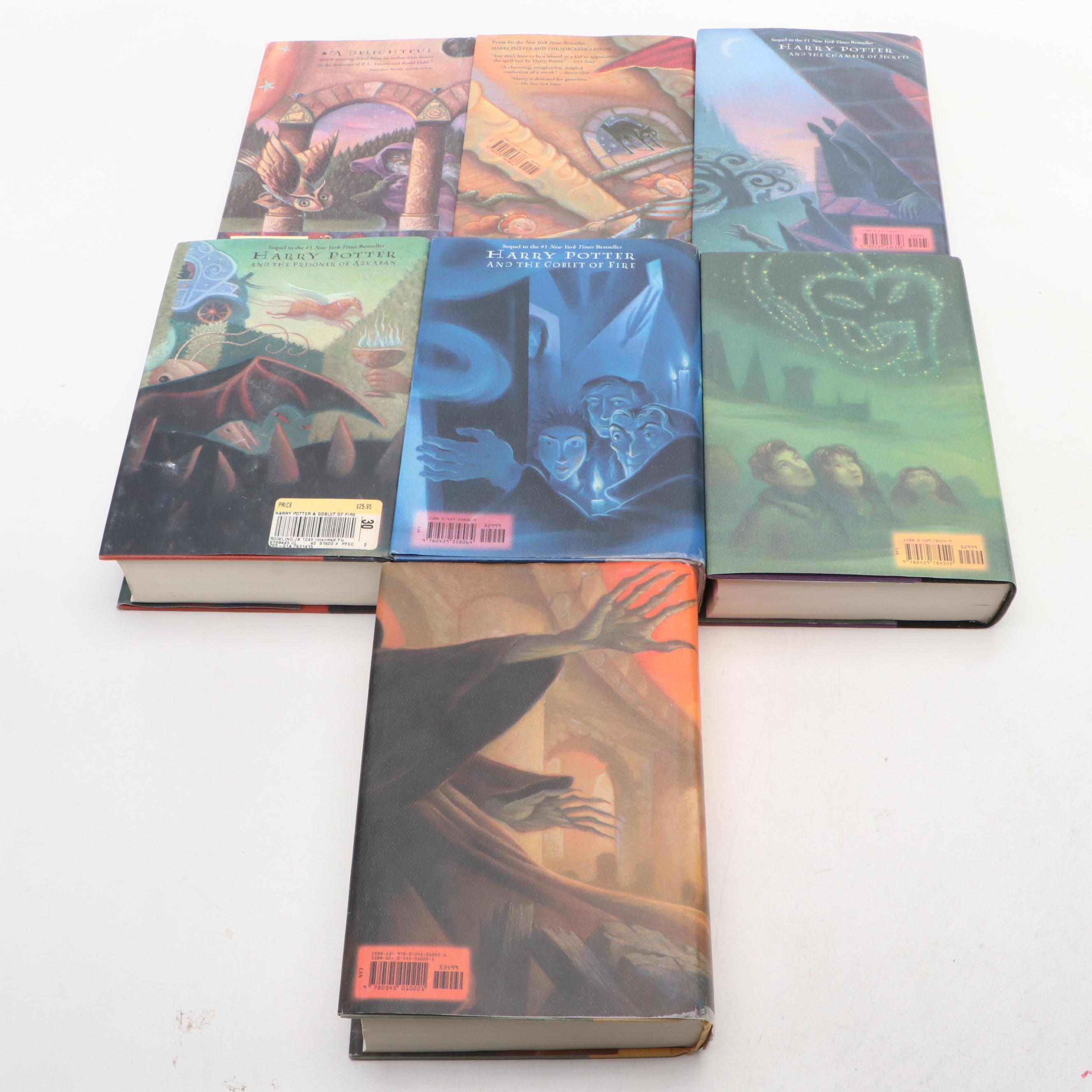 First American Edition "Harry Potter" Complete Series by J. K. Rowling