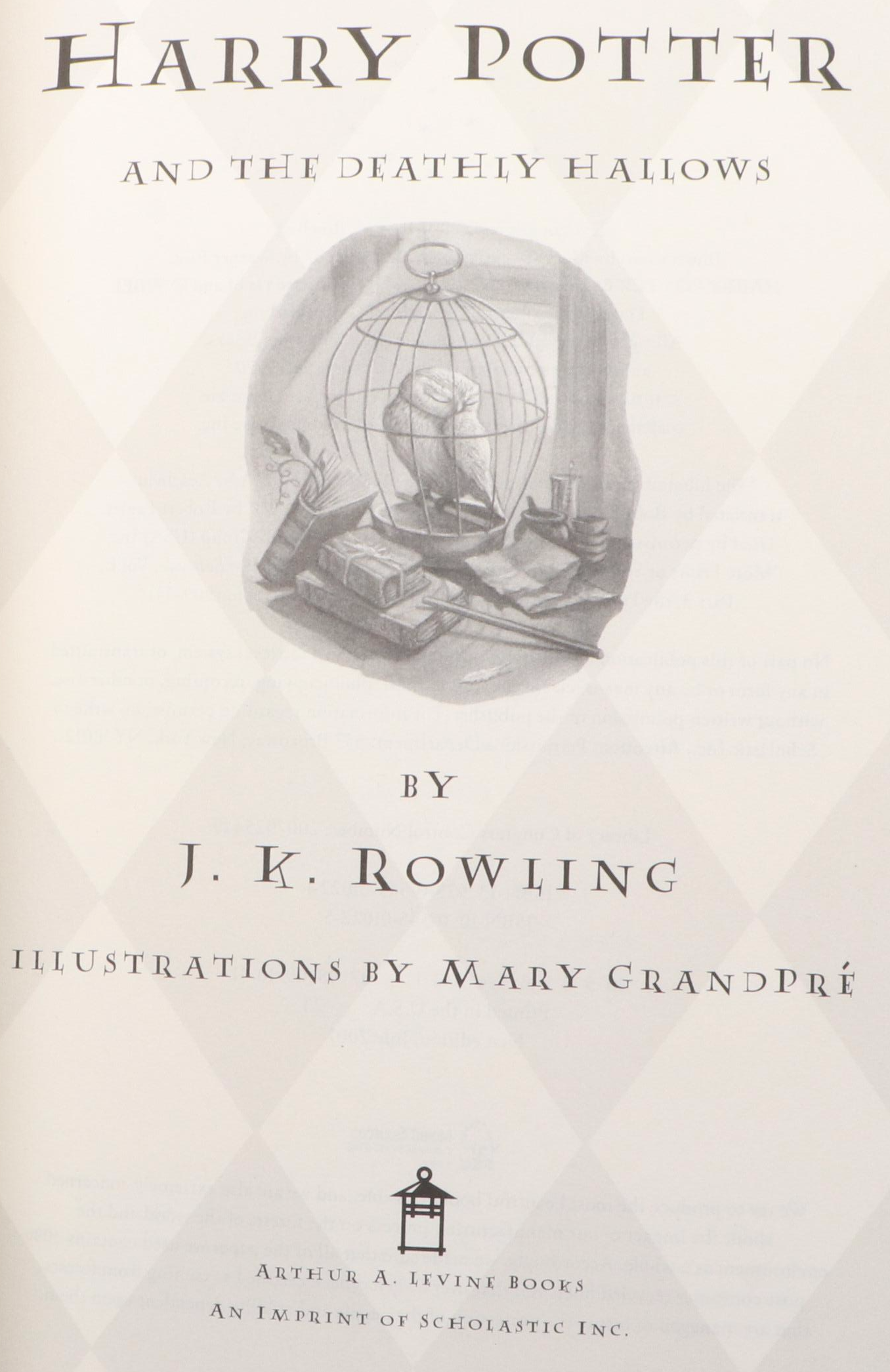 First American Edition "Harry Potter" Complete Series by J. K. Rowling