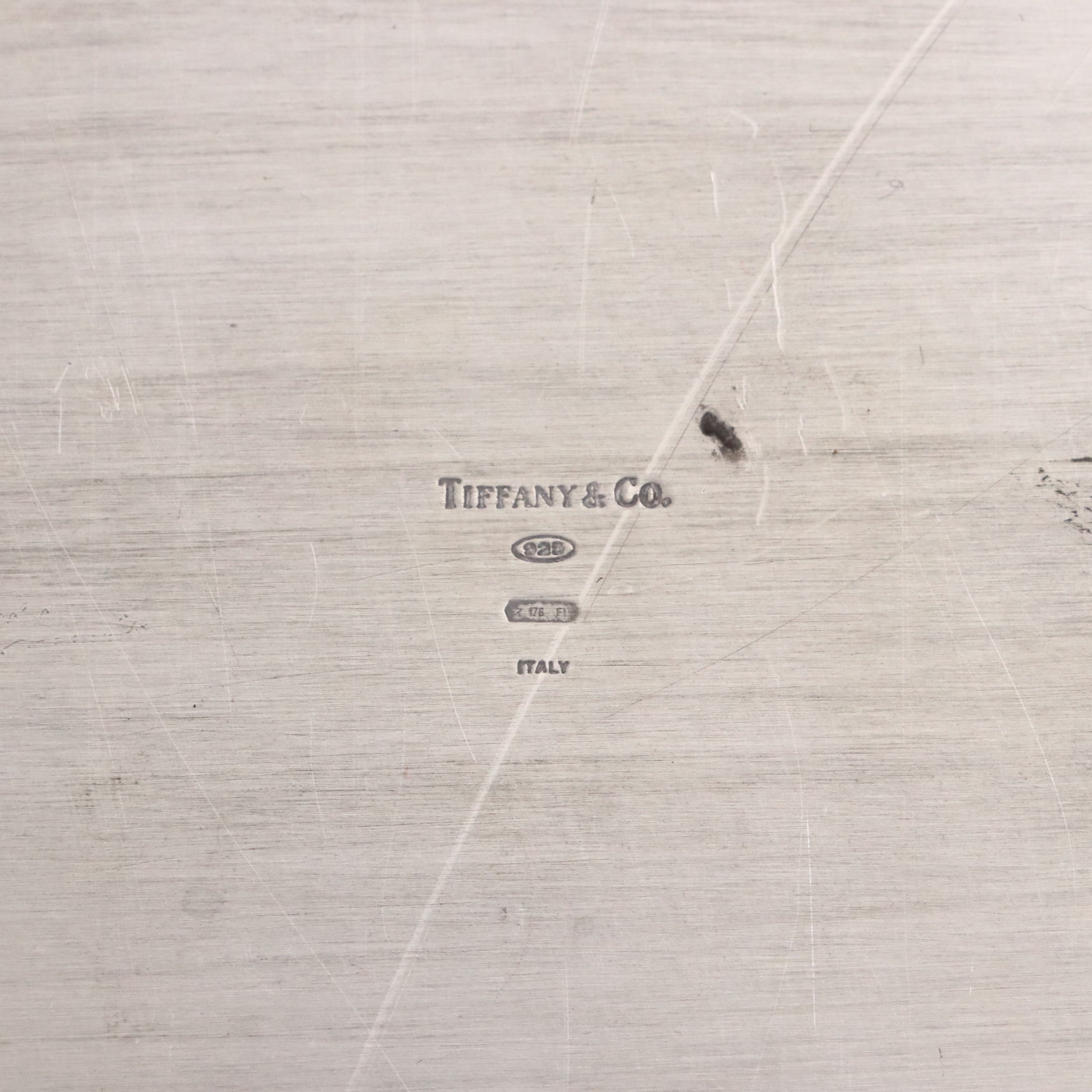 Tiffany & Co. Italian Sterling Silver and Cedar Cigar Box