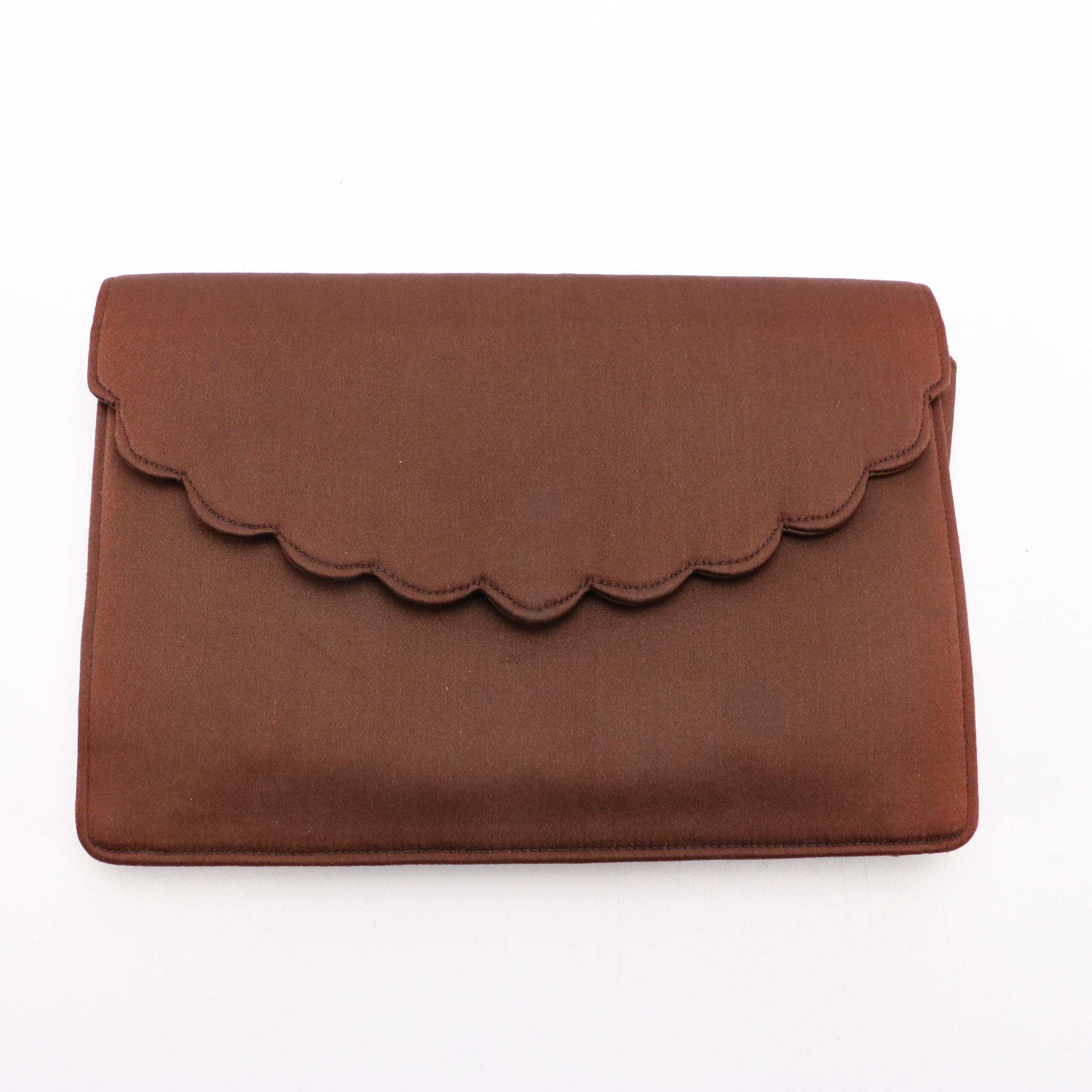 Koret and Magid Vintage Evening Clutch Bags in Satin and Suede