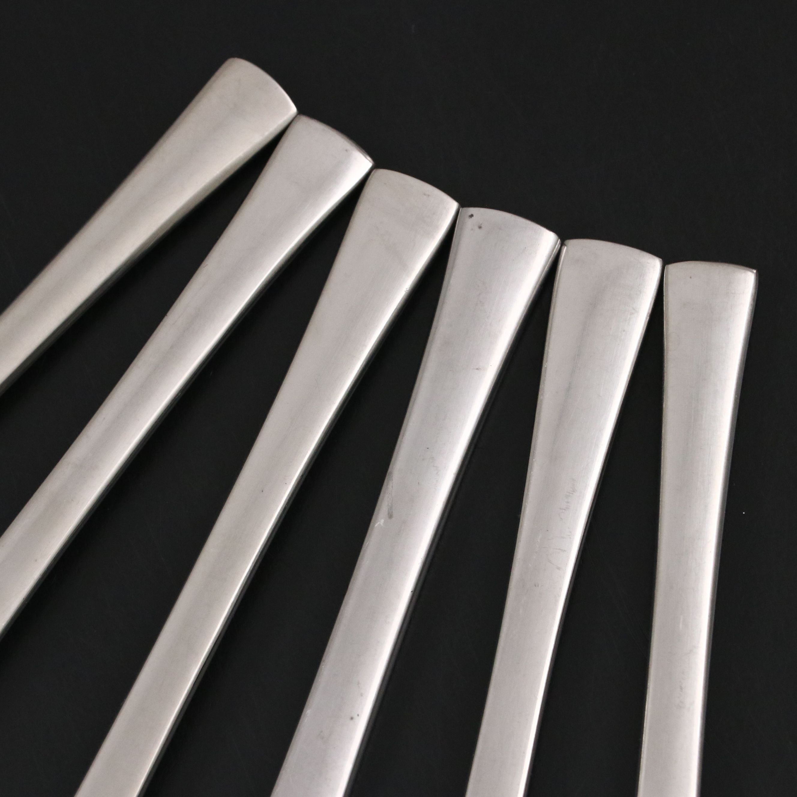 Dansk "Odin" Stainless Flatware with Silver Plate Pitcher and Others