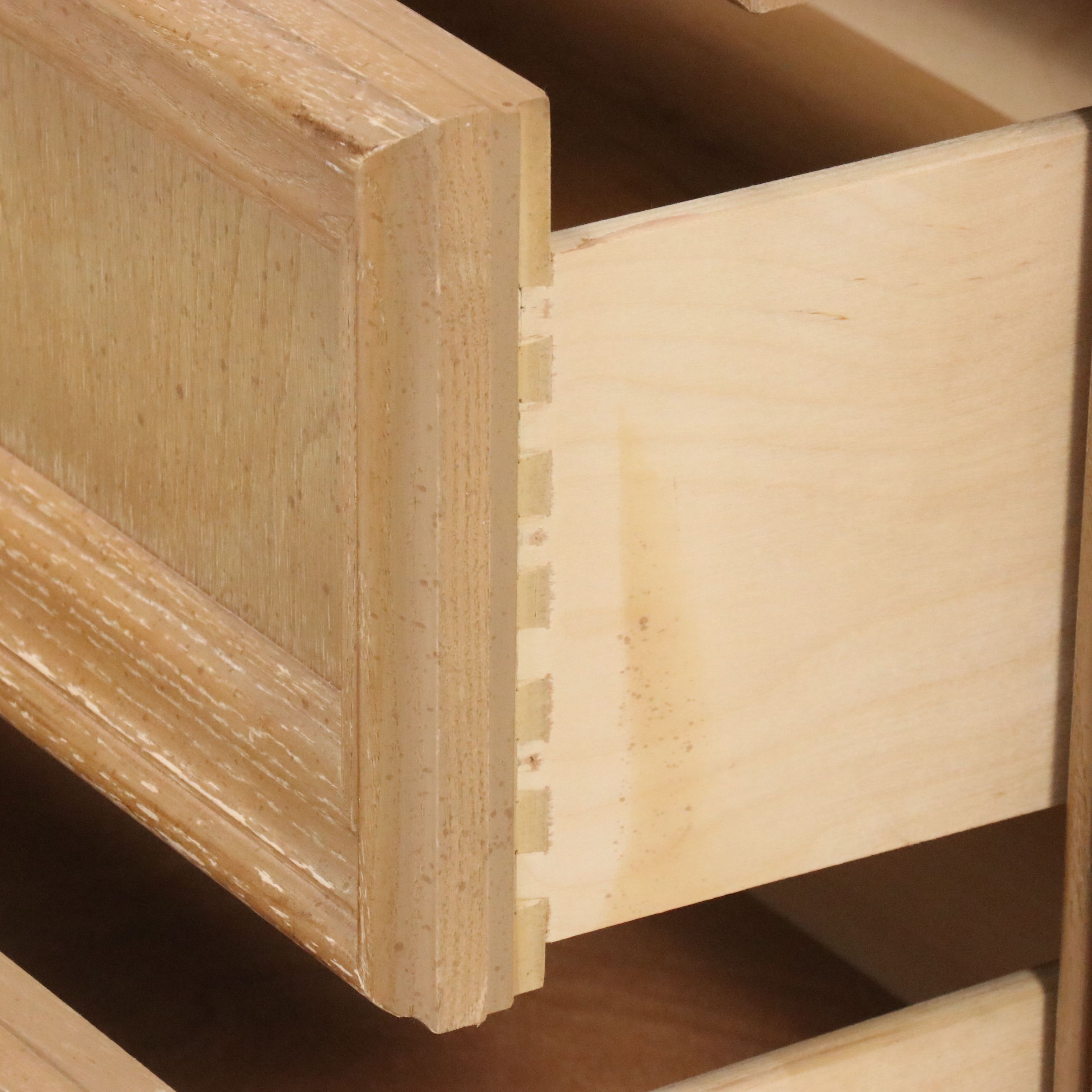 Pair of Stanley Furniture French Regency Style Marble Top Wood Nightstands