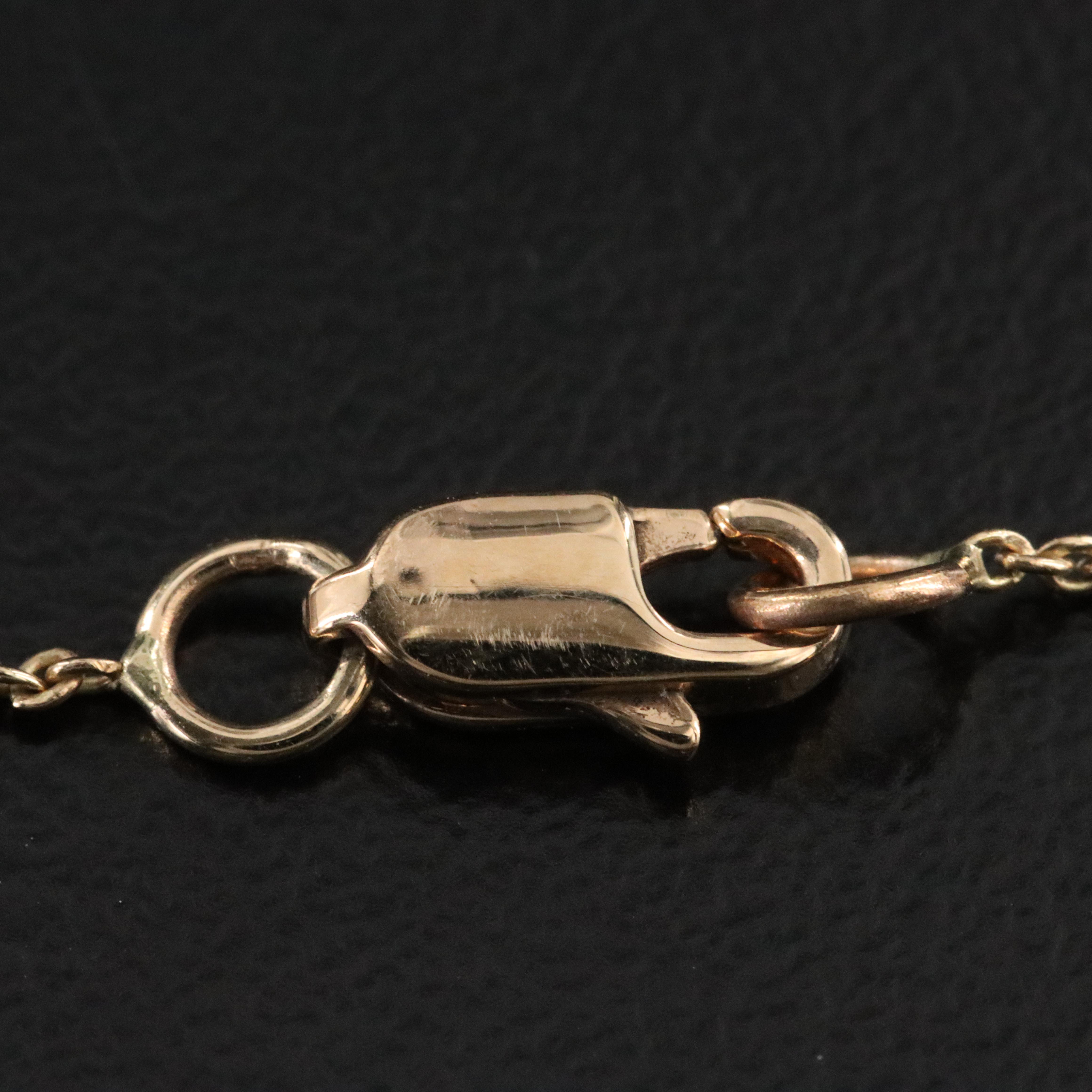 18K 5.06 CT Lab Grown Diamond Solitaire Necklace with IGI Report