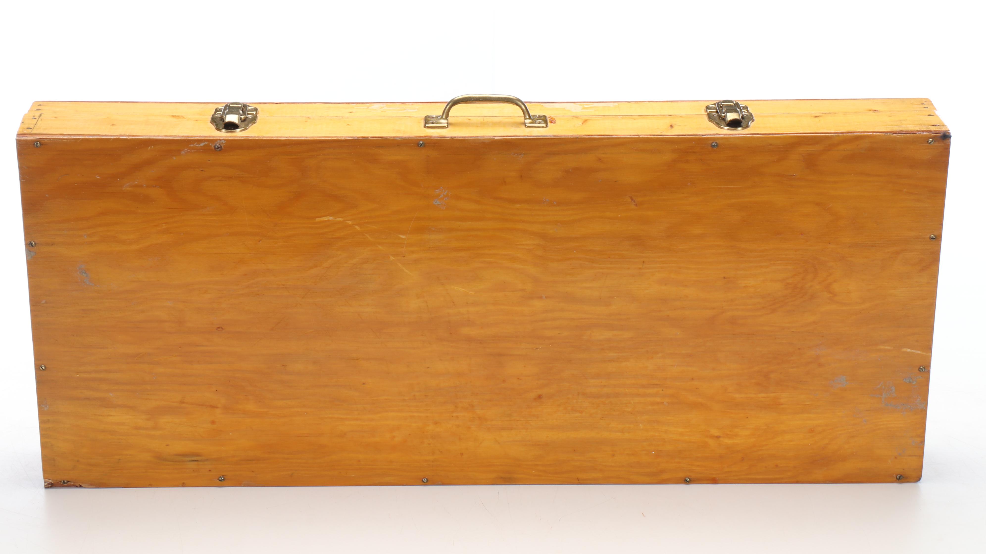 Bicentennial American Eagle Wooden Box