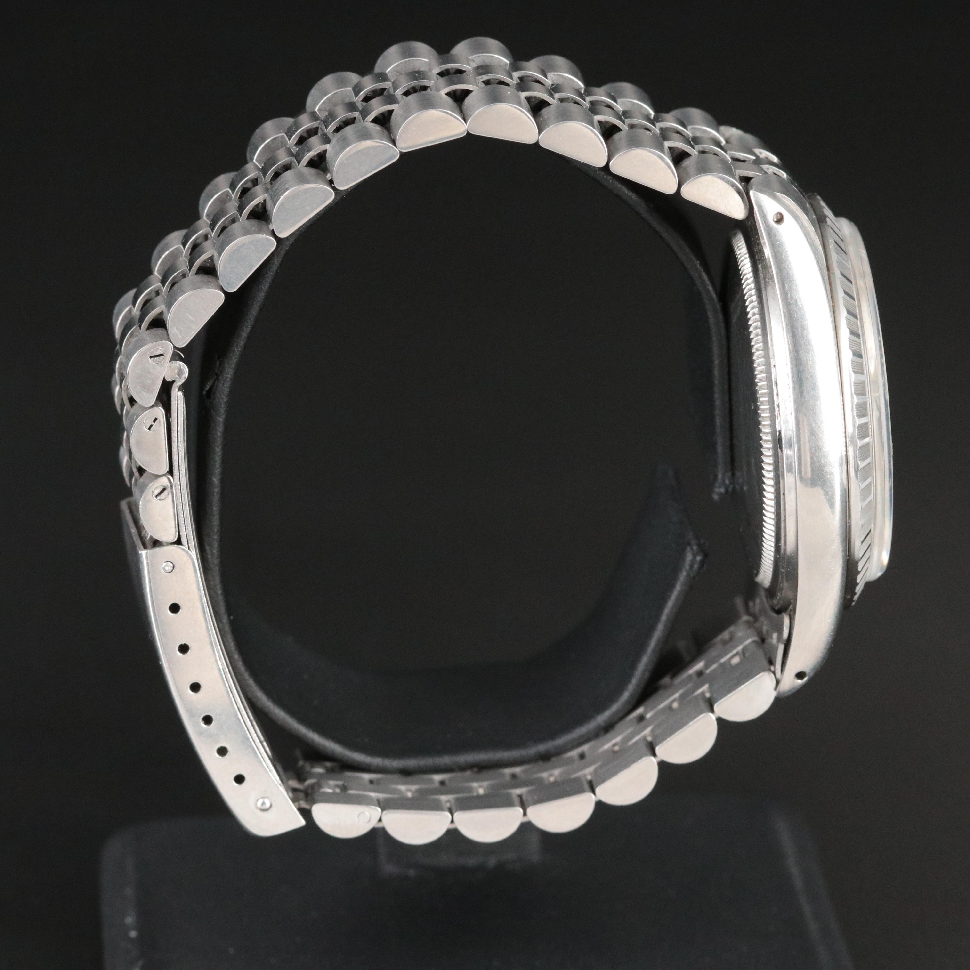 1973 Rolex Datejust Model 1603 Steelinox Watch