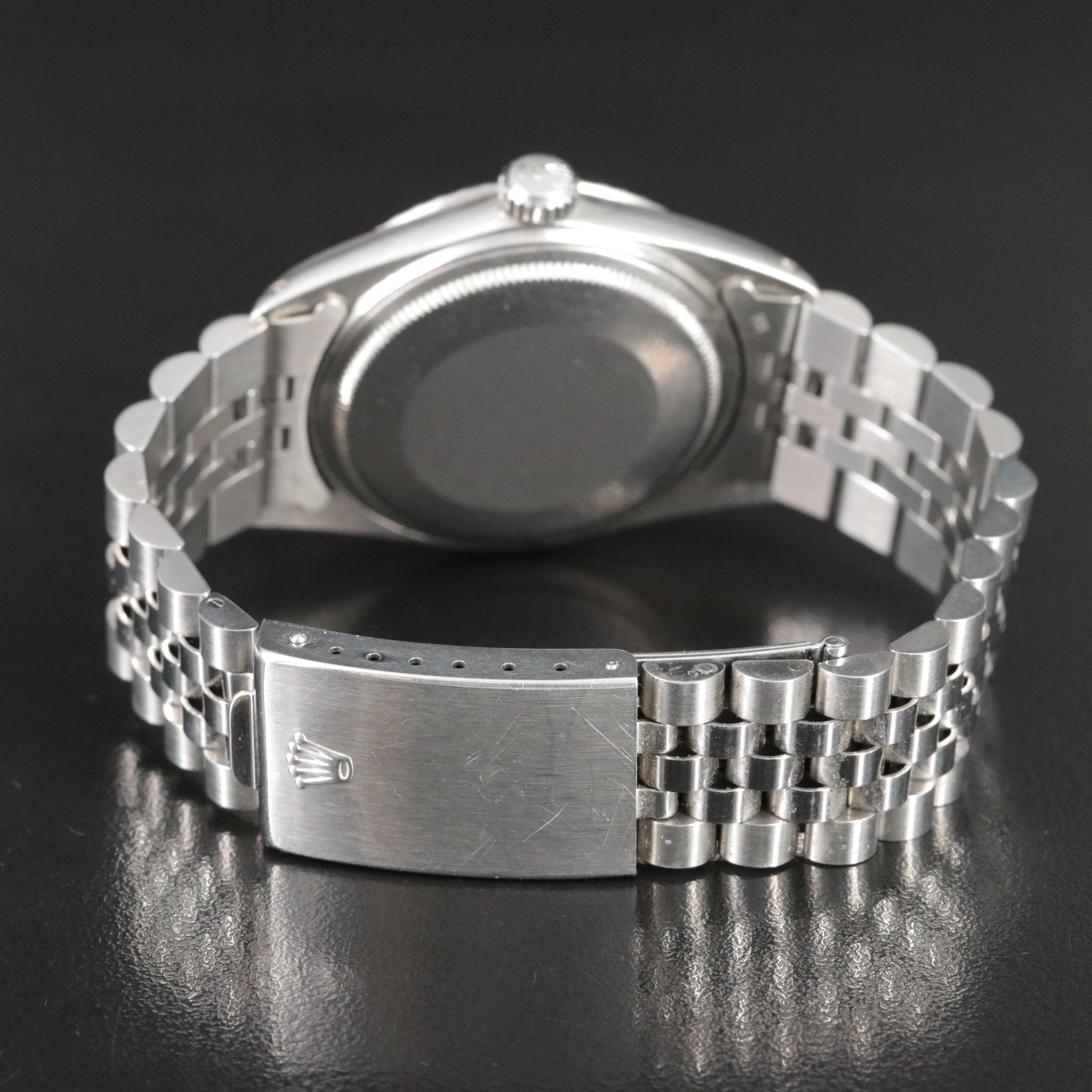 1973 Rolex Datejust Model 1603 Steelinox Watch