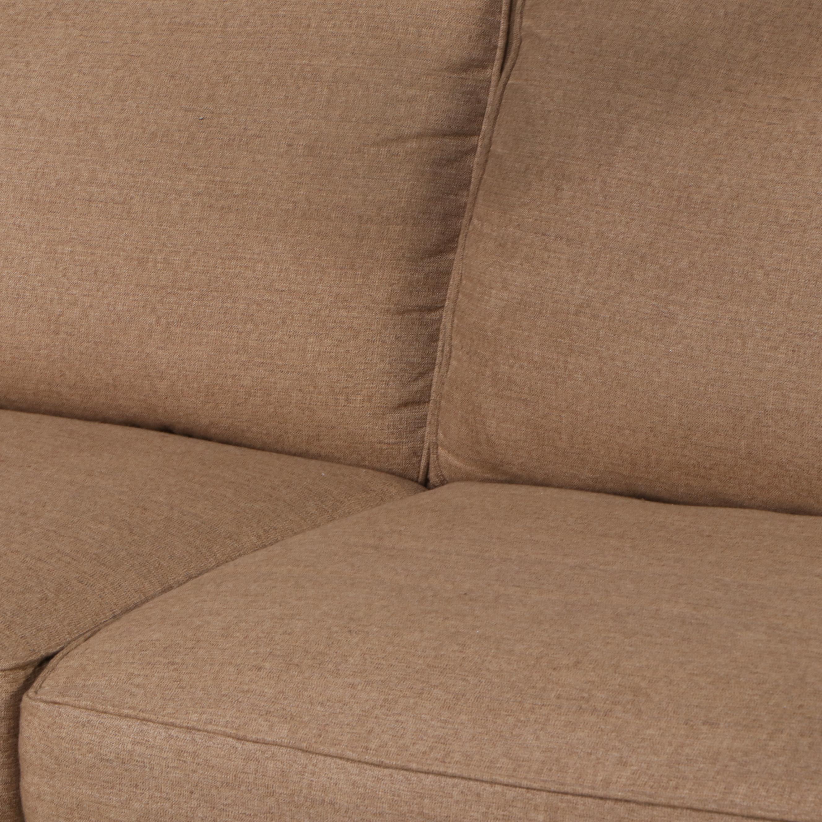 Haverty's Contemporary Fabric Upholstered Loveseat