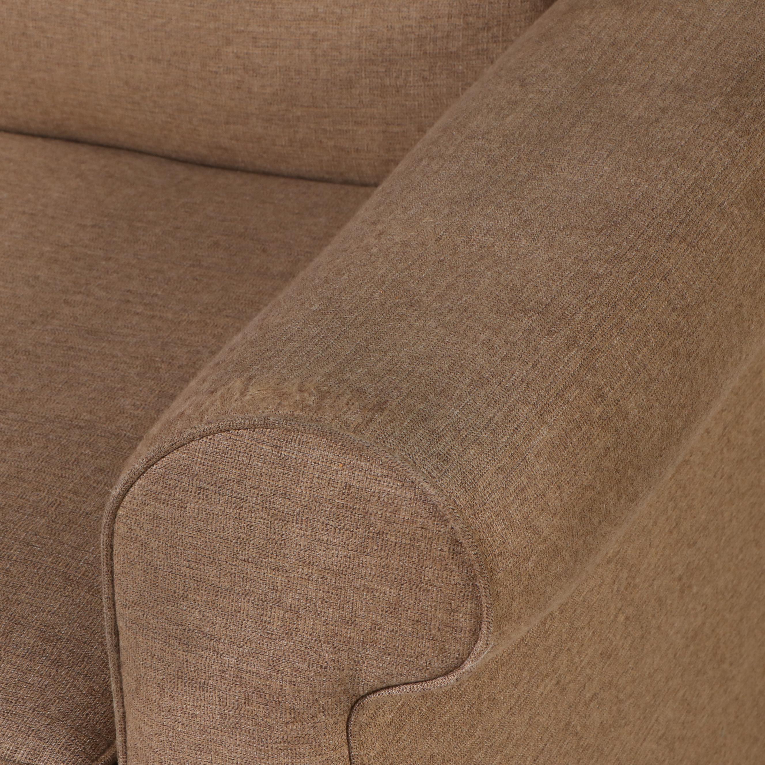 Haverty's Contemporary Fabric Upholstered Loveseat