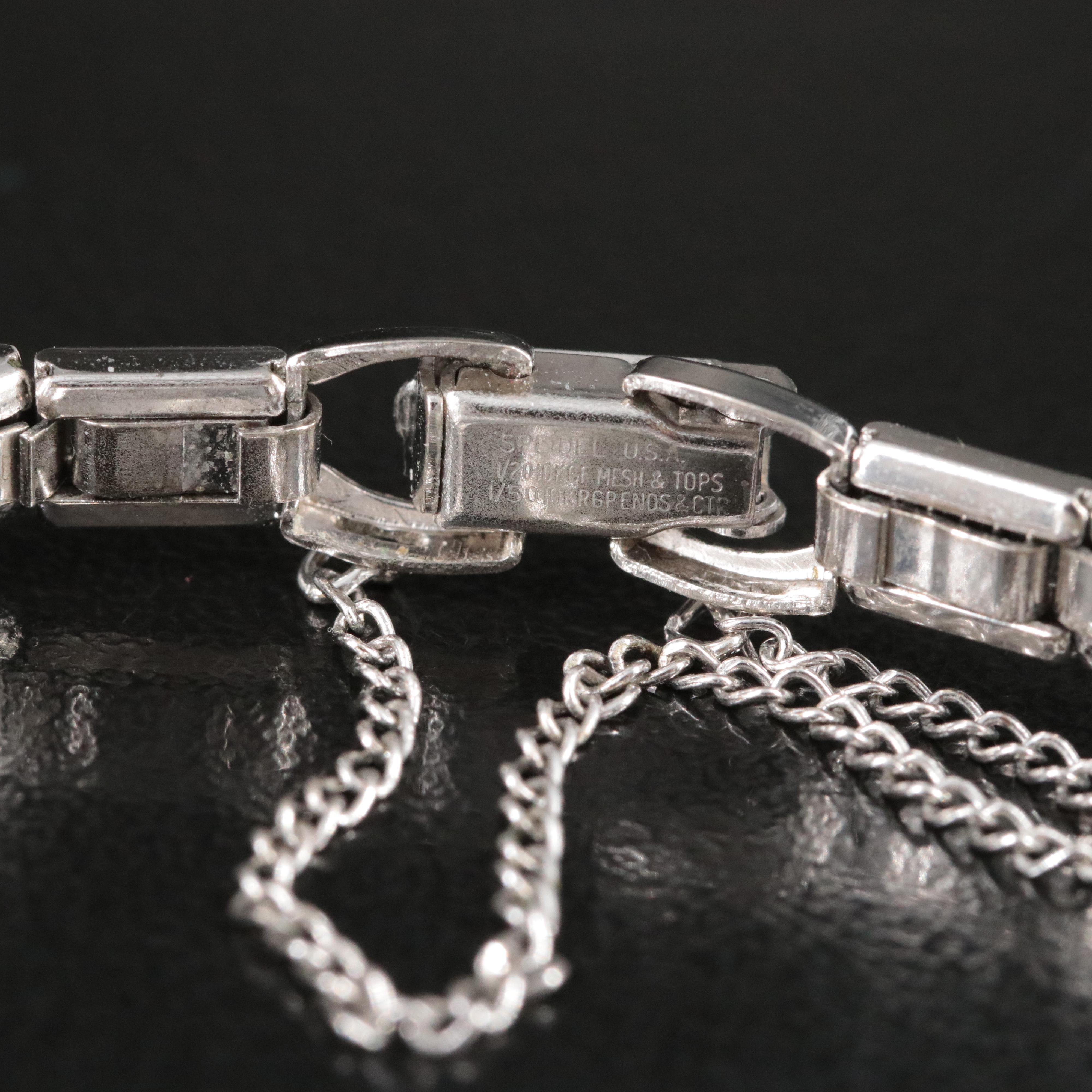 18K Vintage Rolex Precision Diamond Stem Wind Watch