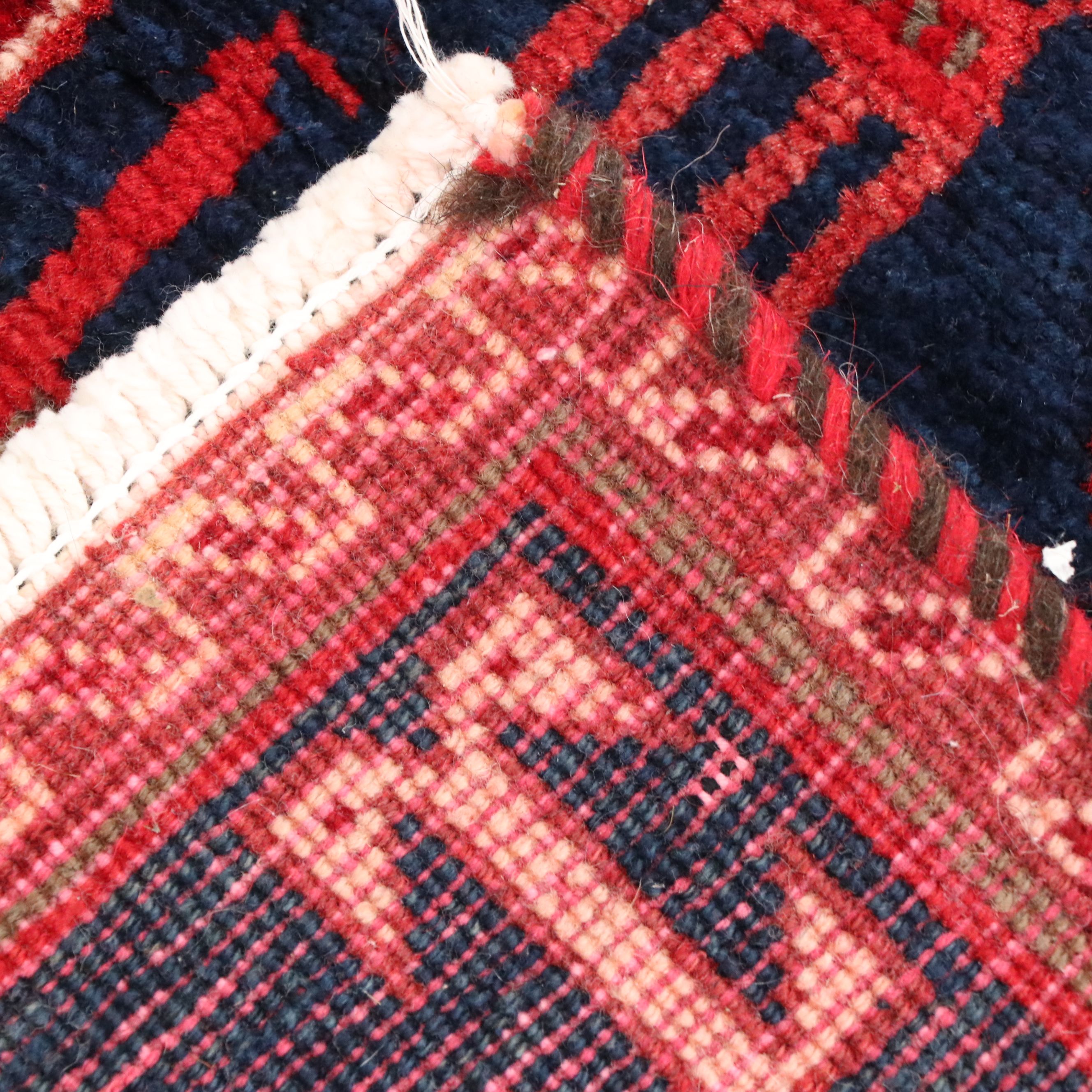 4'2 x 6'4 Hand-Knotted Persian Sirjan Area Rug