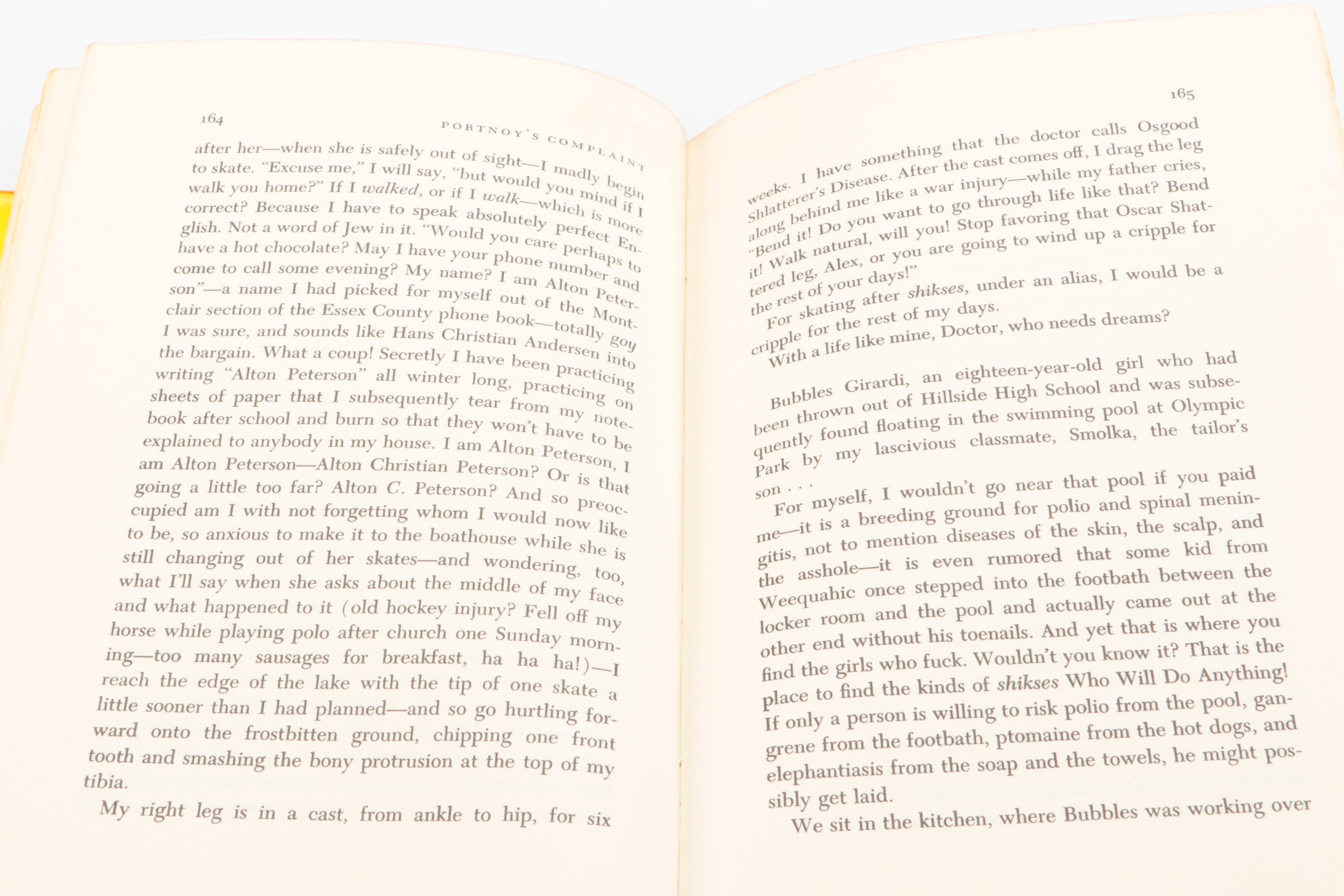 First Edition "Portnoy's Complaint" by Philip Roth and More