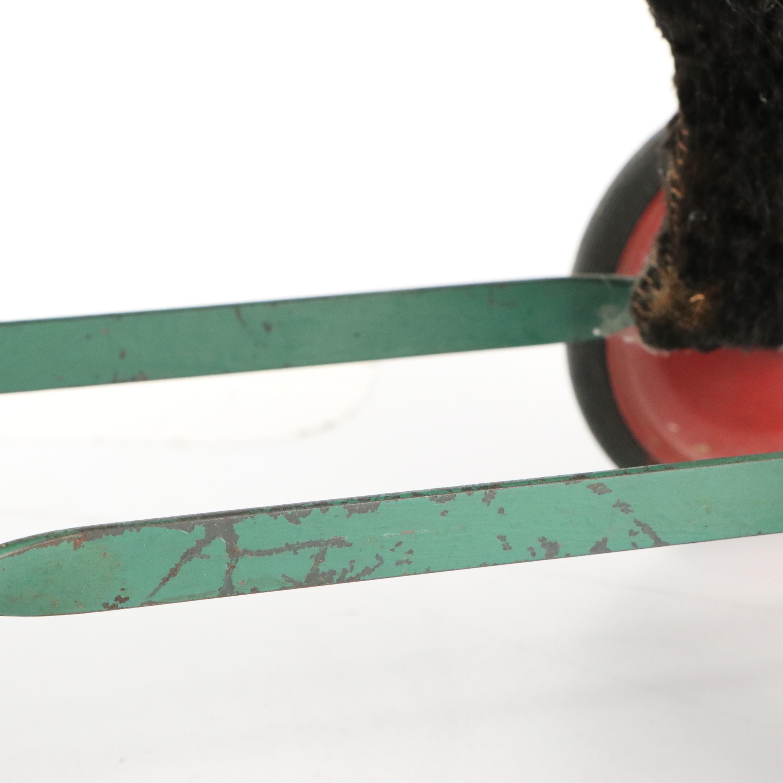 Steiff Plush Horse on Wheels Pull Toy