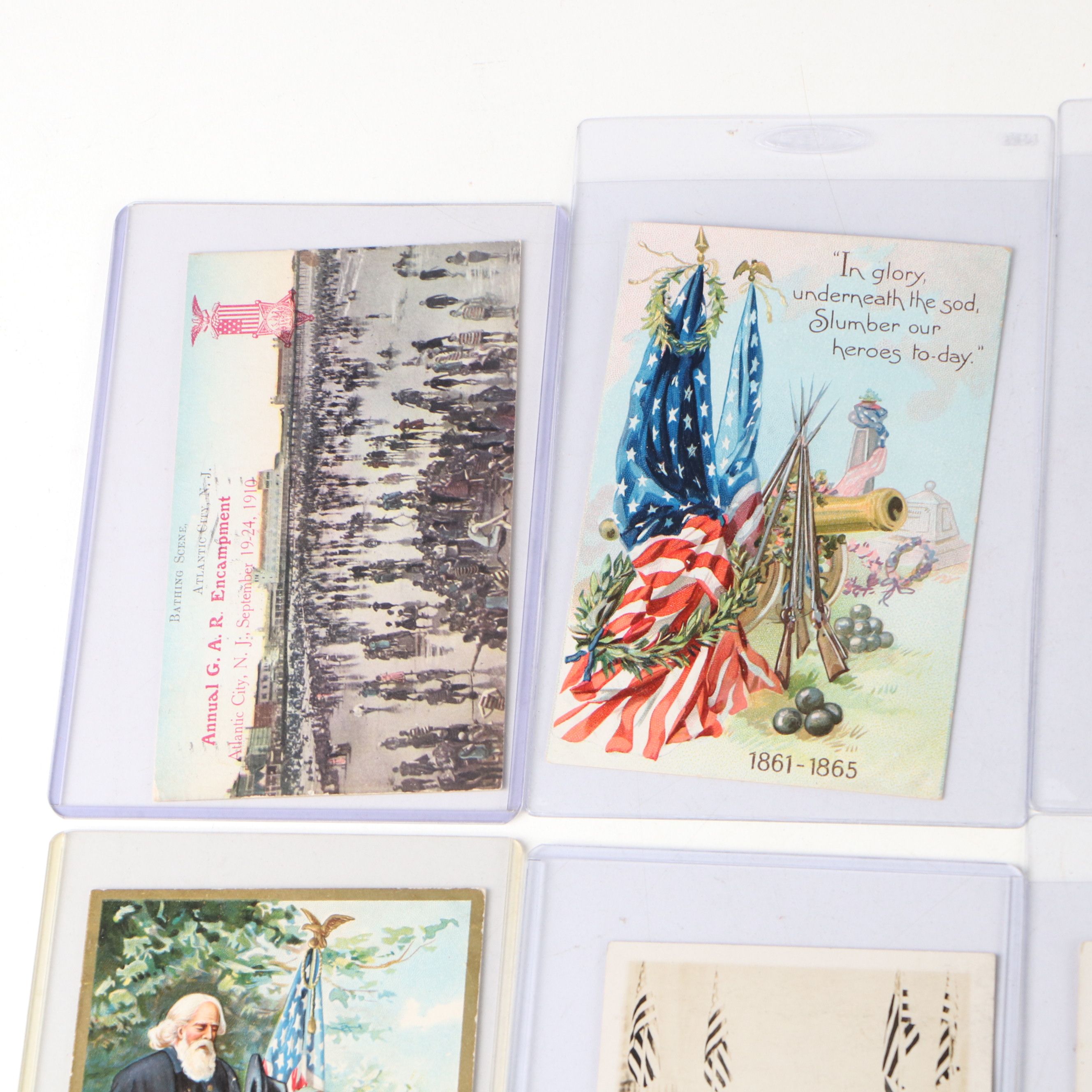 Spanish American War Era and Other Patriotic Postcards, Late 19th/ Early 20th C.