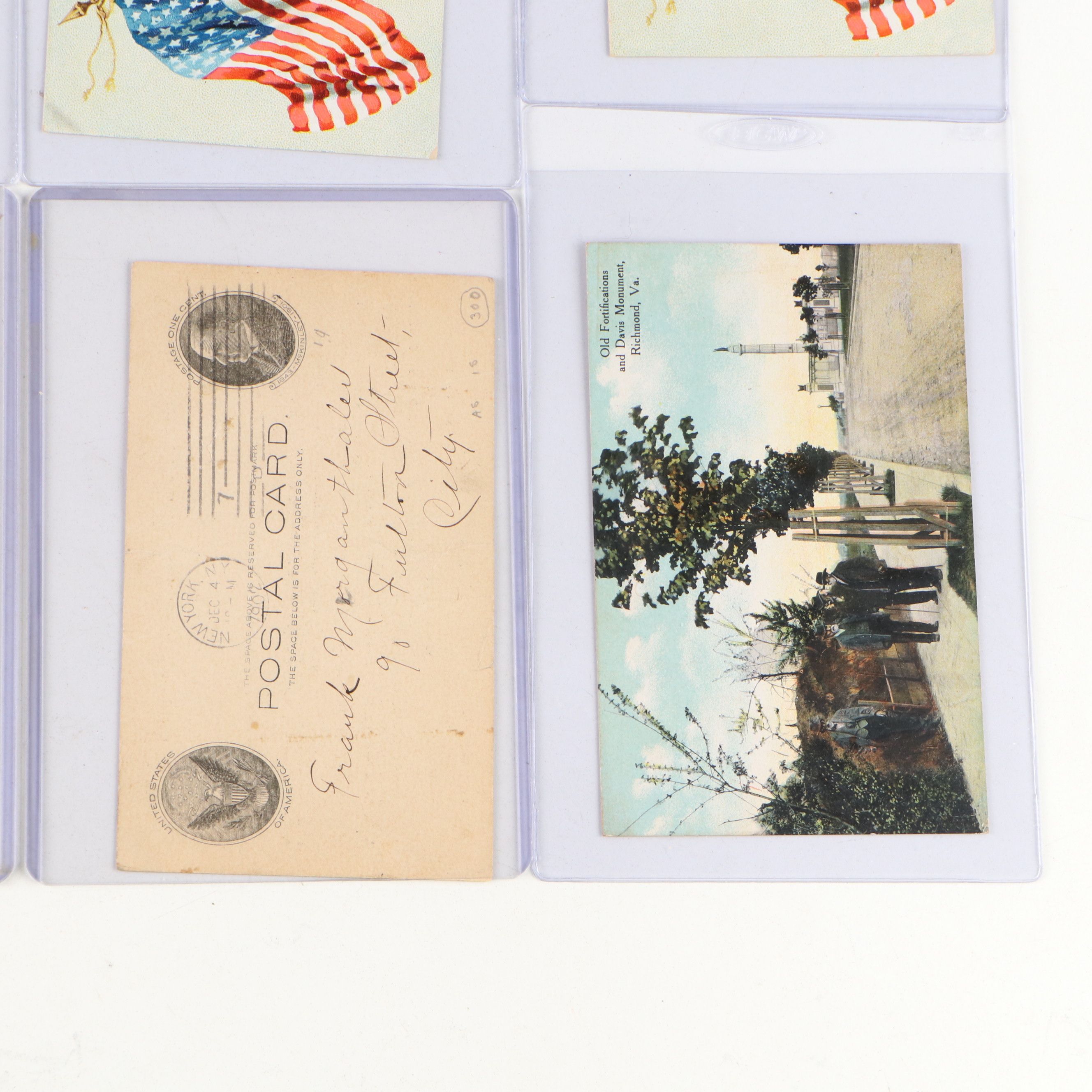 Spanish American War Era and Other Patriotic Postcards, Late 19th/ Early 20th C.