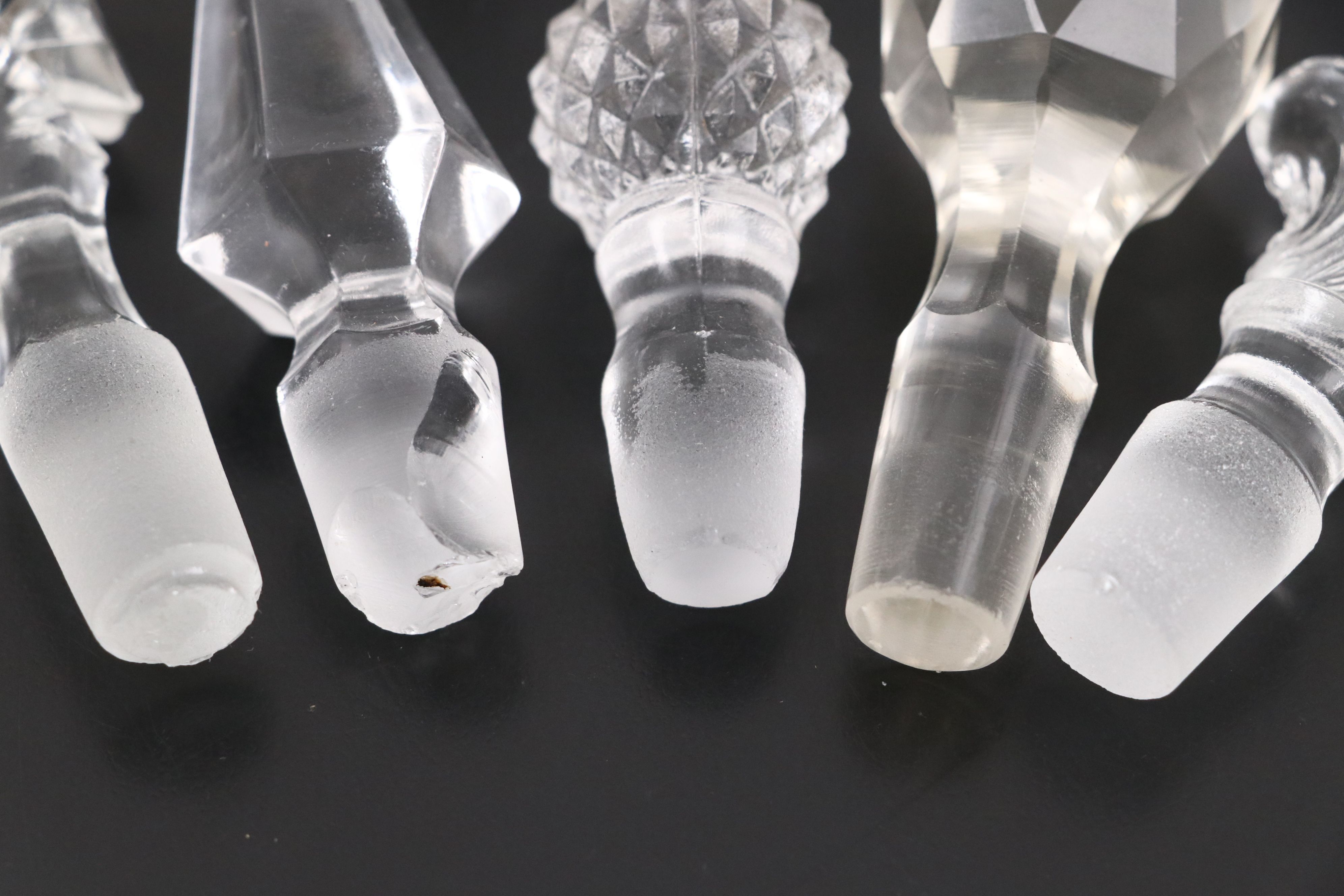 Imperial Glass with EAPG and Other Clear Glass Decanters