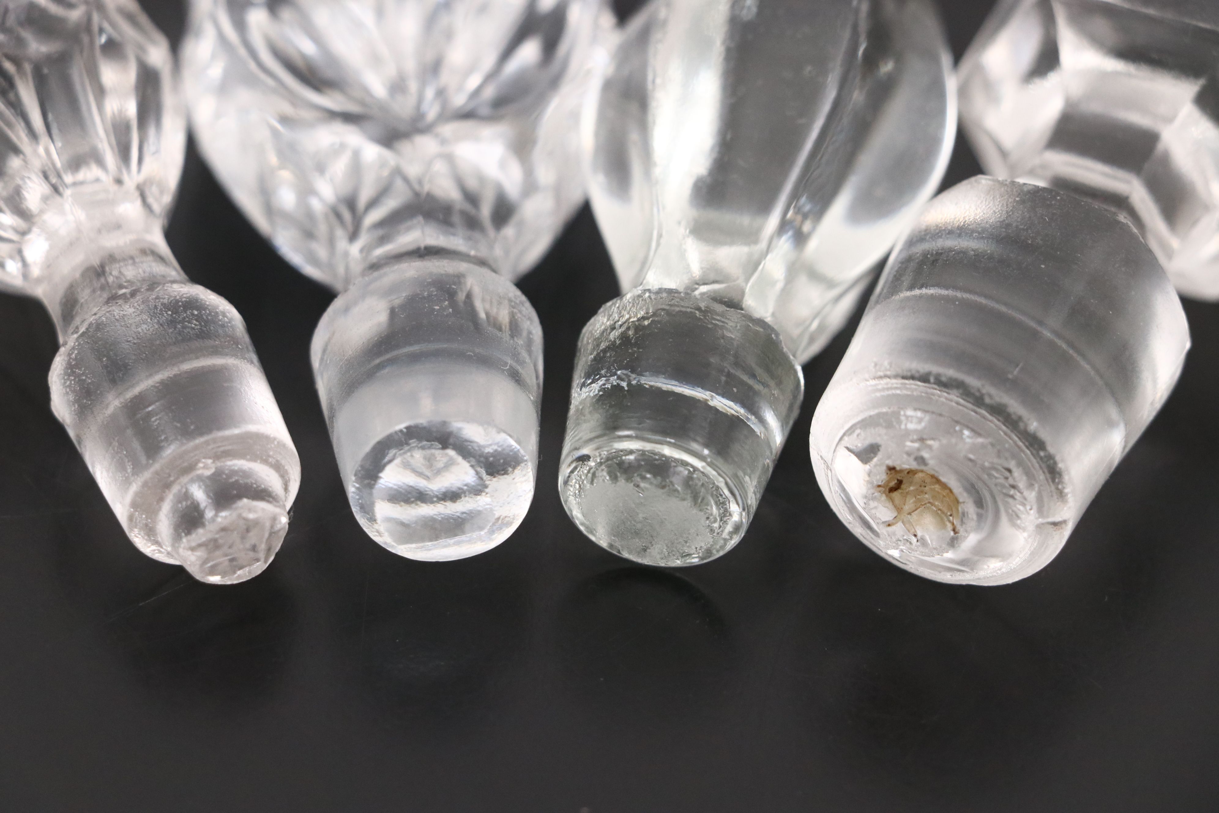 Imperial Glass with EAPG and Other Clear Glass Decanters