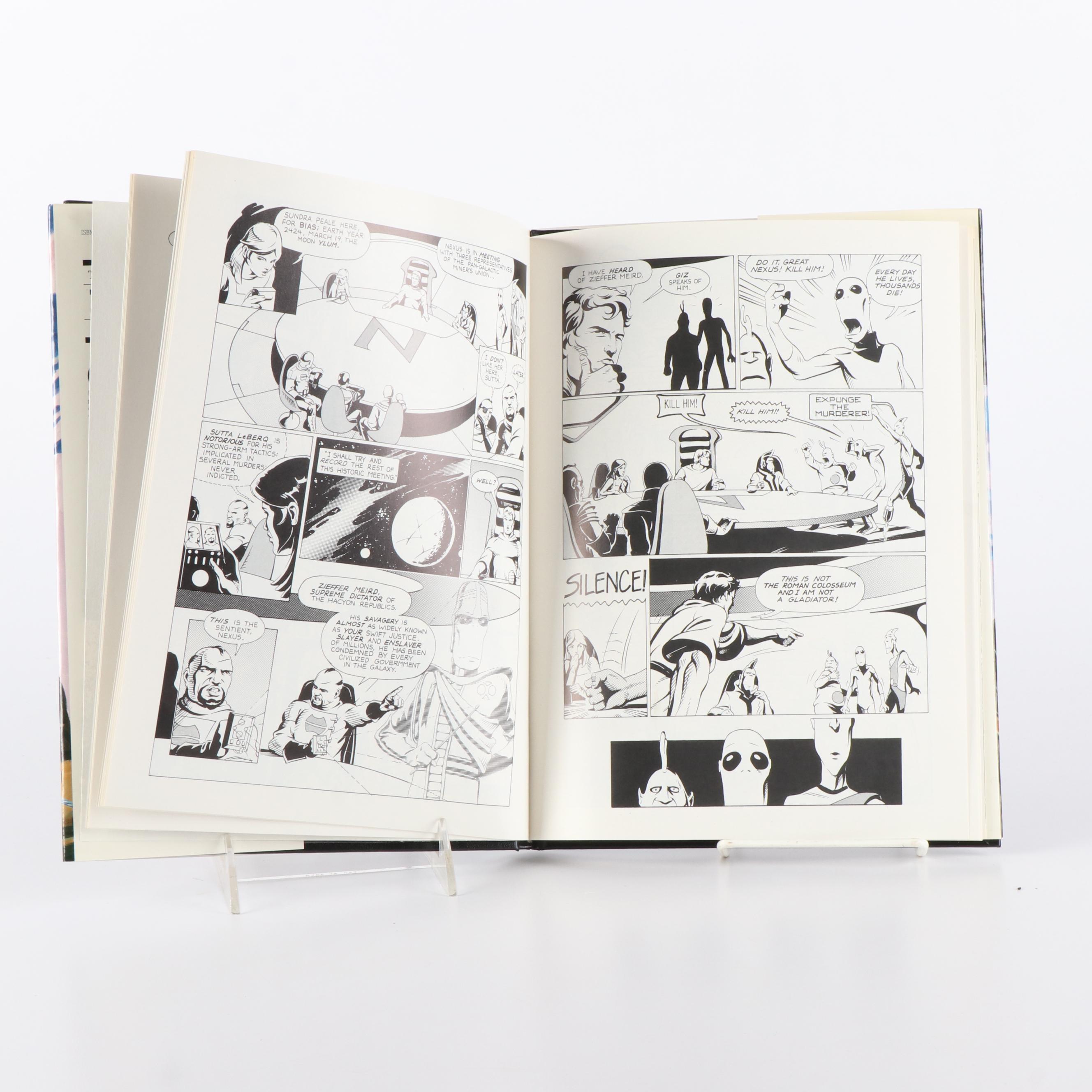 Mark Baron and Steve Rude Signed "The Orginal Nexus" Graphic Novel