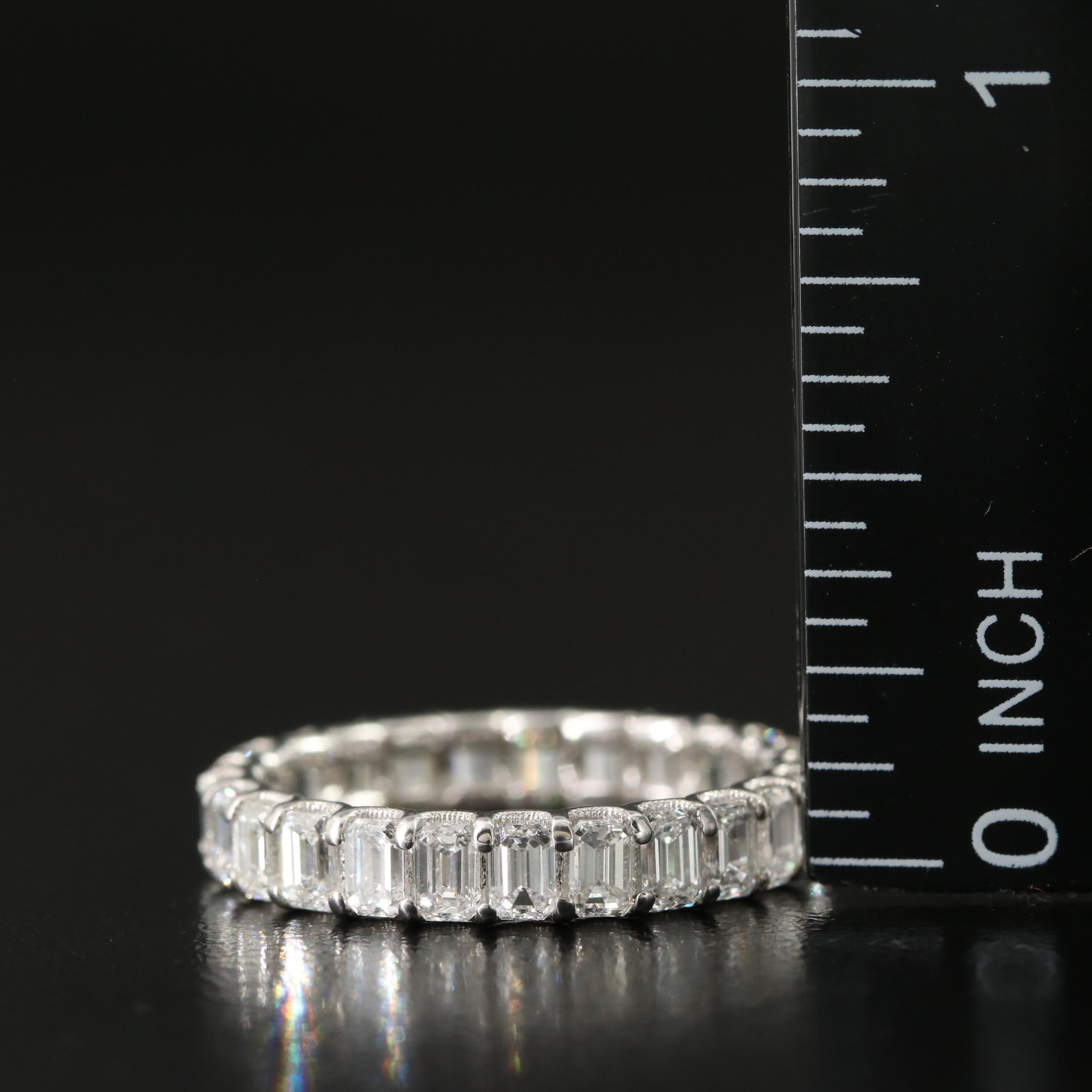 14K 2.50 CTW Lab Grown Diamond Eternity Band