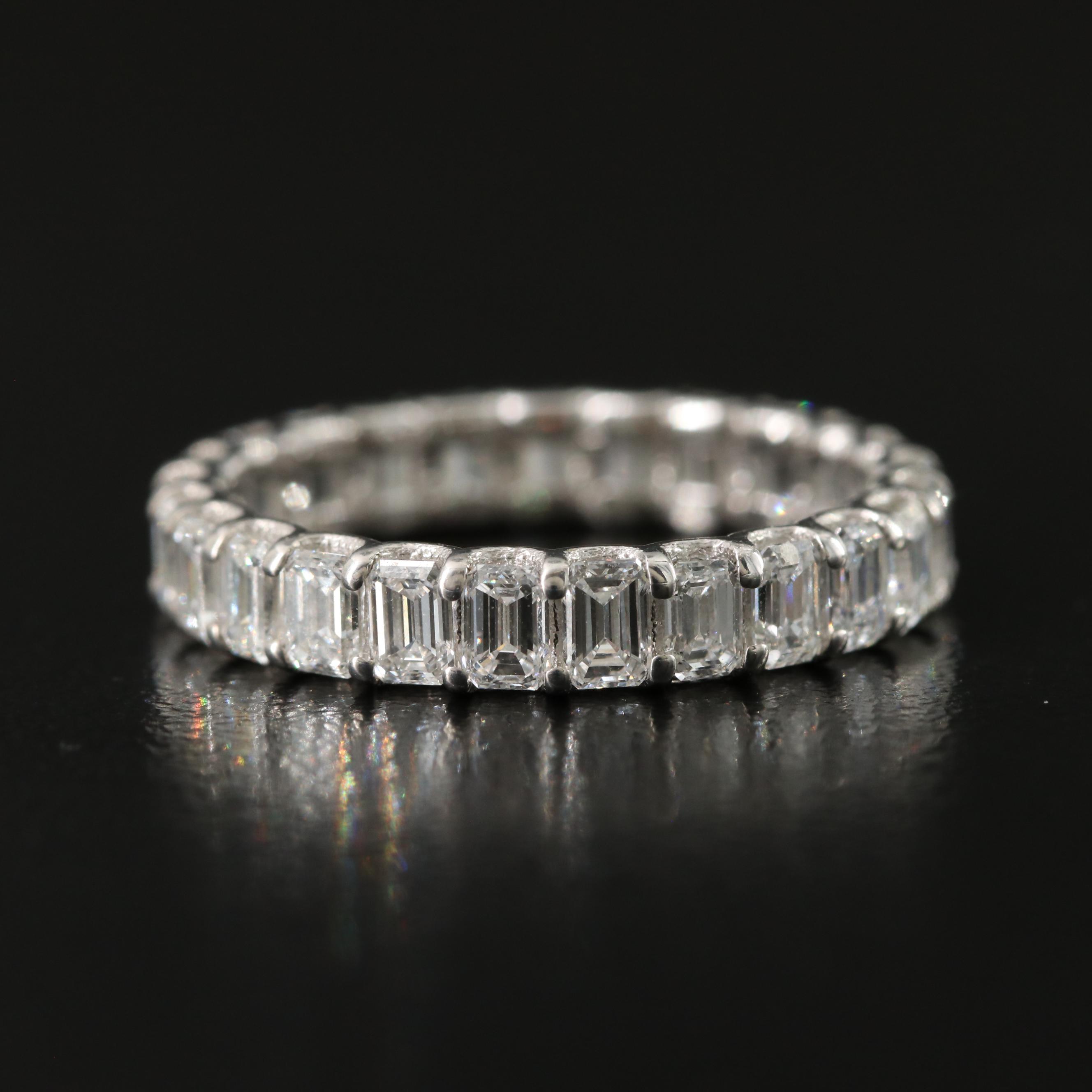 14K 2.50 CTW Lab Grown Diamond Eternity Band