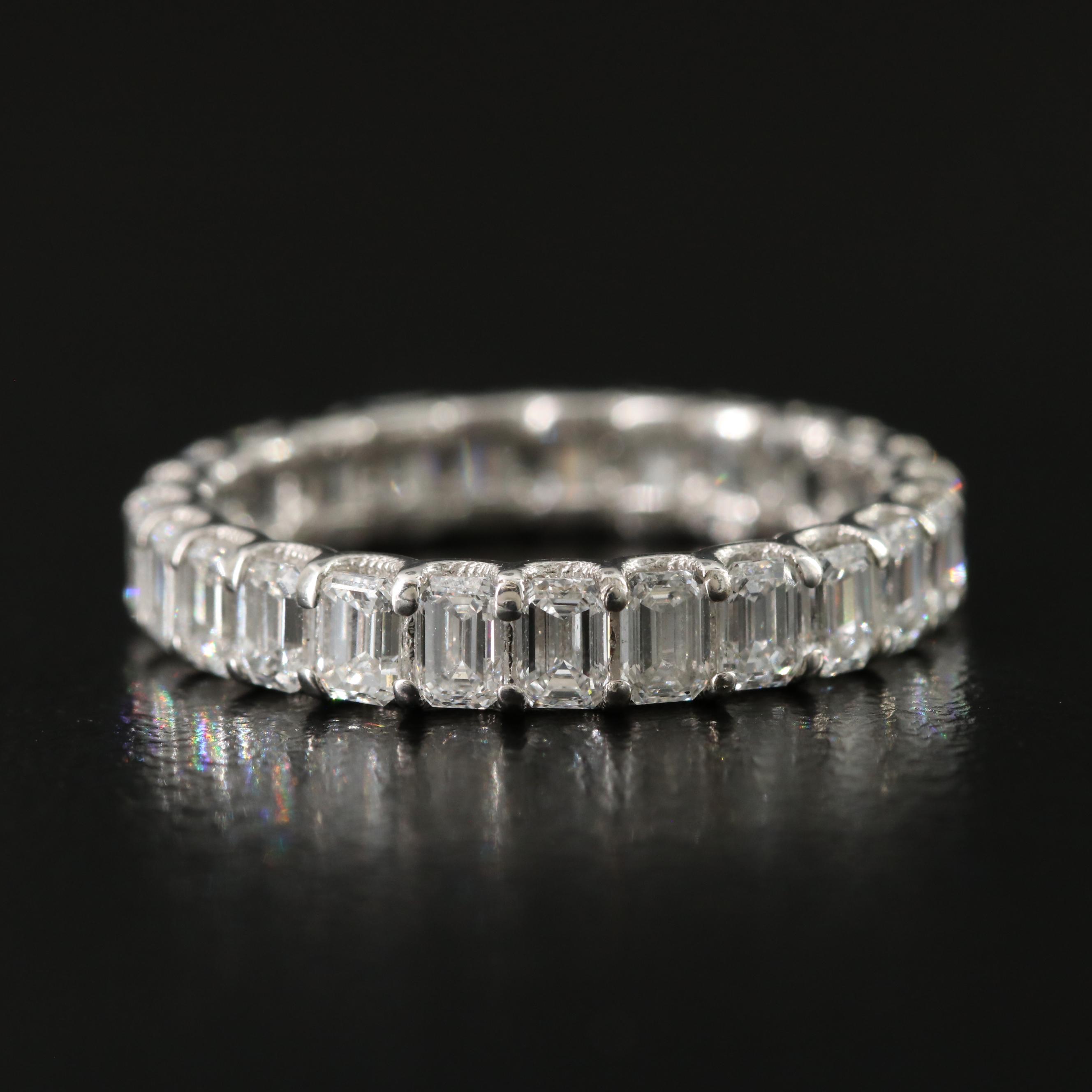 14K 2.50 CTW Lab Grown Diamond Eternity Band