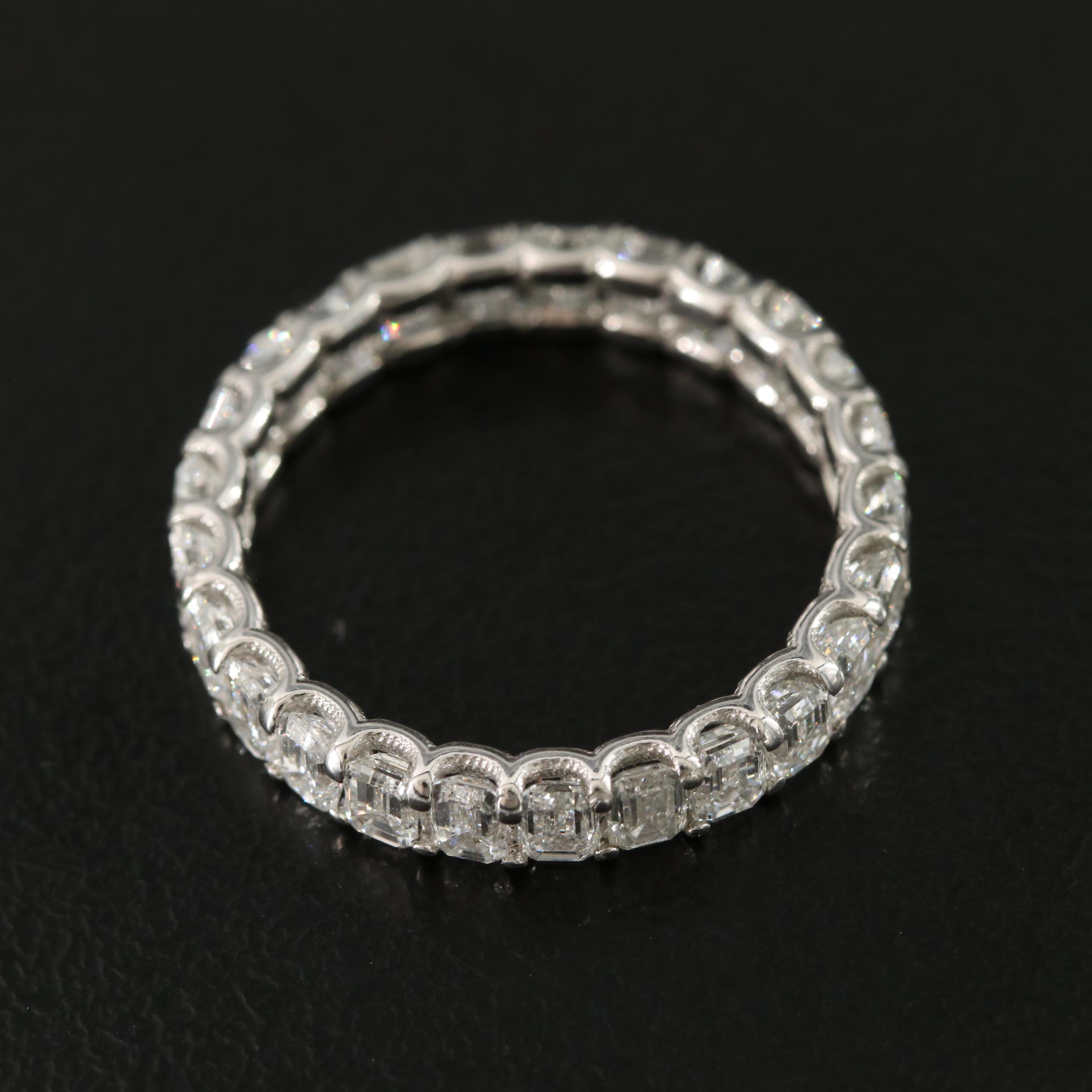 14K 2.50 CTW Lab Grown Diamond Eternity Band