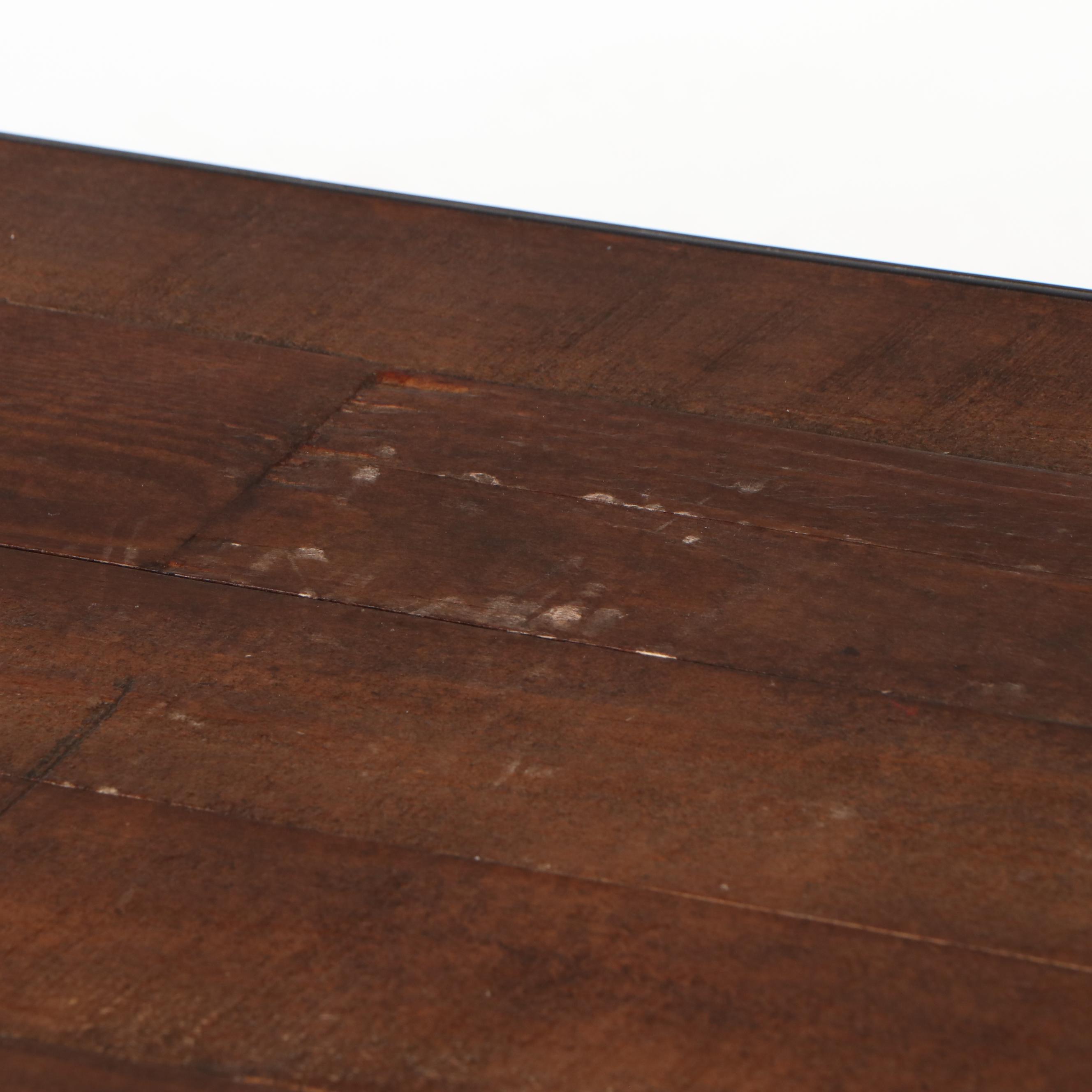 Pottery Barn "Juno" Industrial Style Pine and Metal Desk, 2019