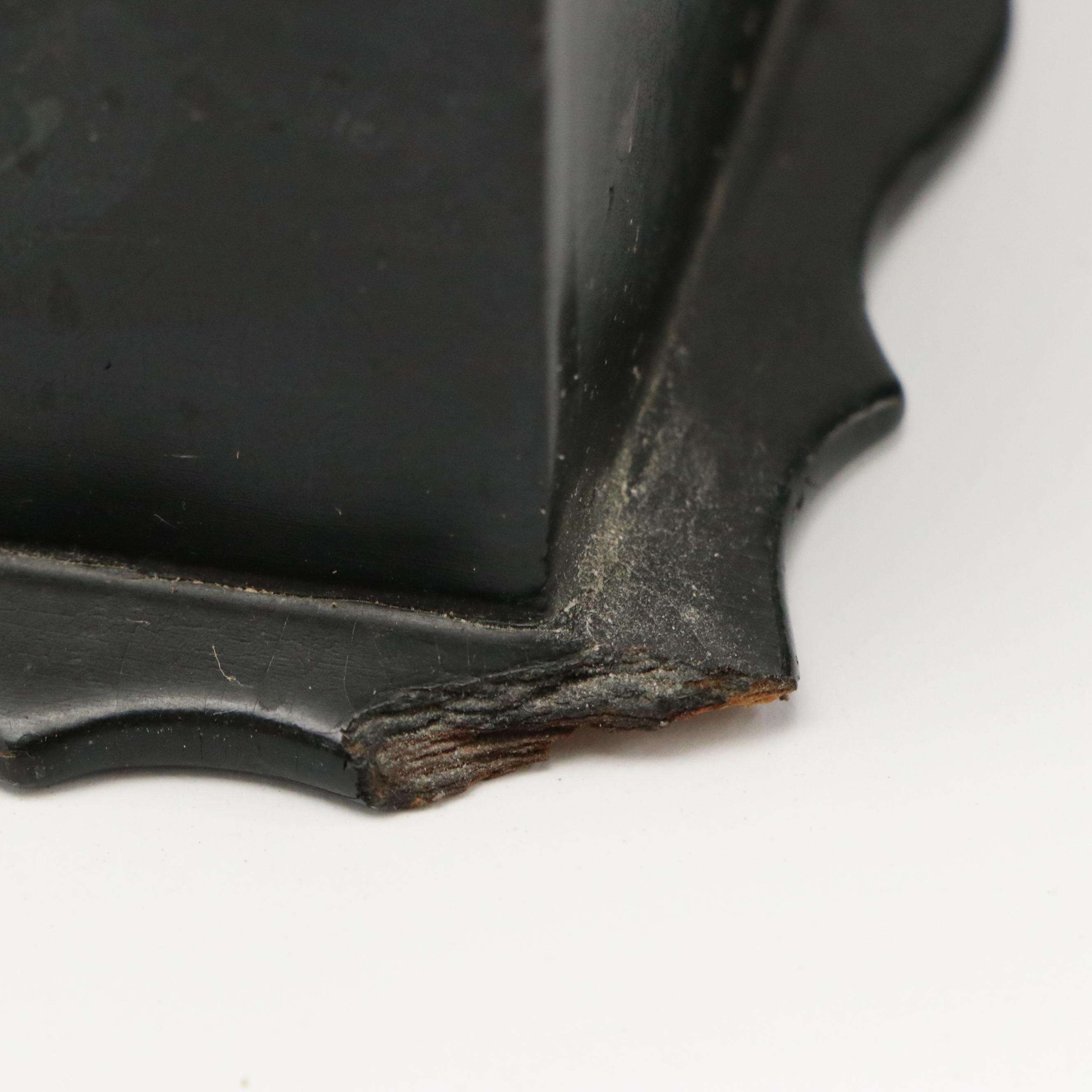 Inlaid Mother-of-Pearl Papier-Mâché Tea Caddy