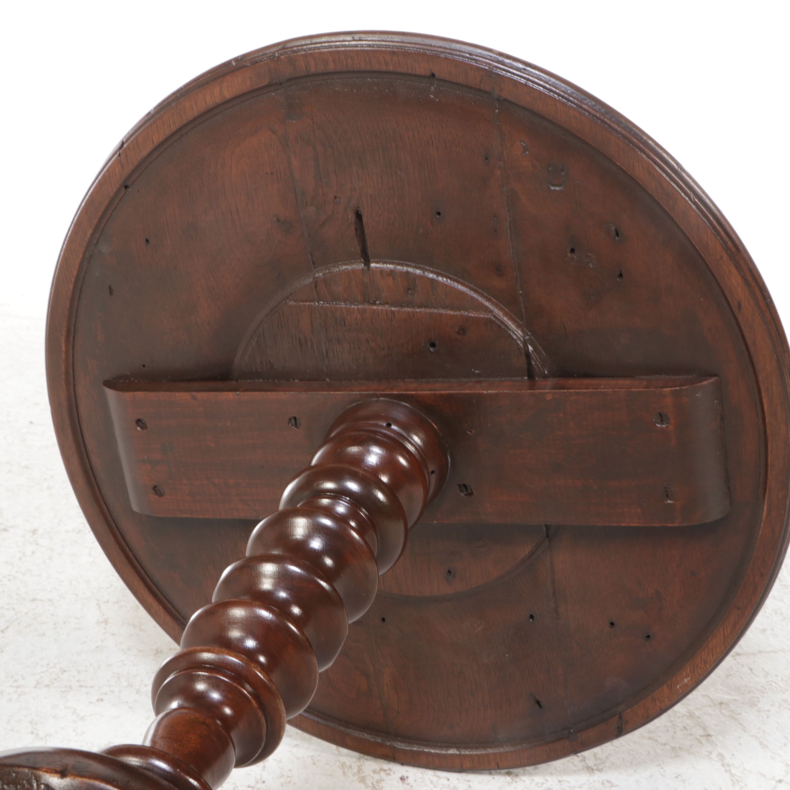 Victorian Bobbin-Turned Wood Stand, 19th Century