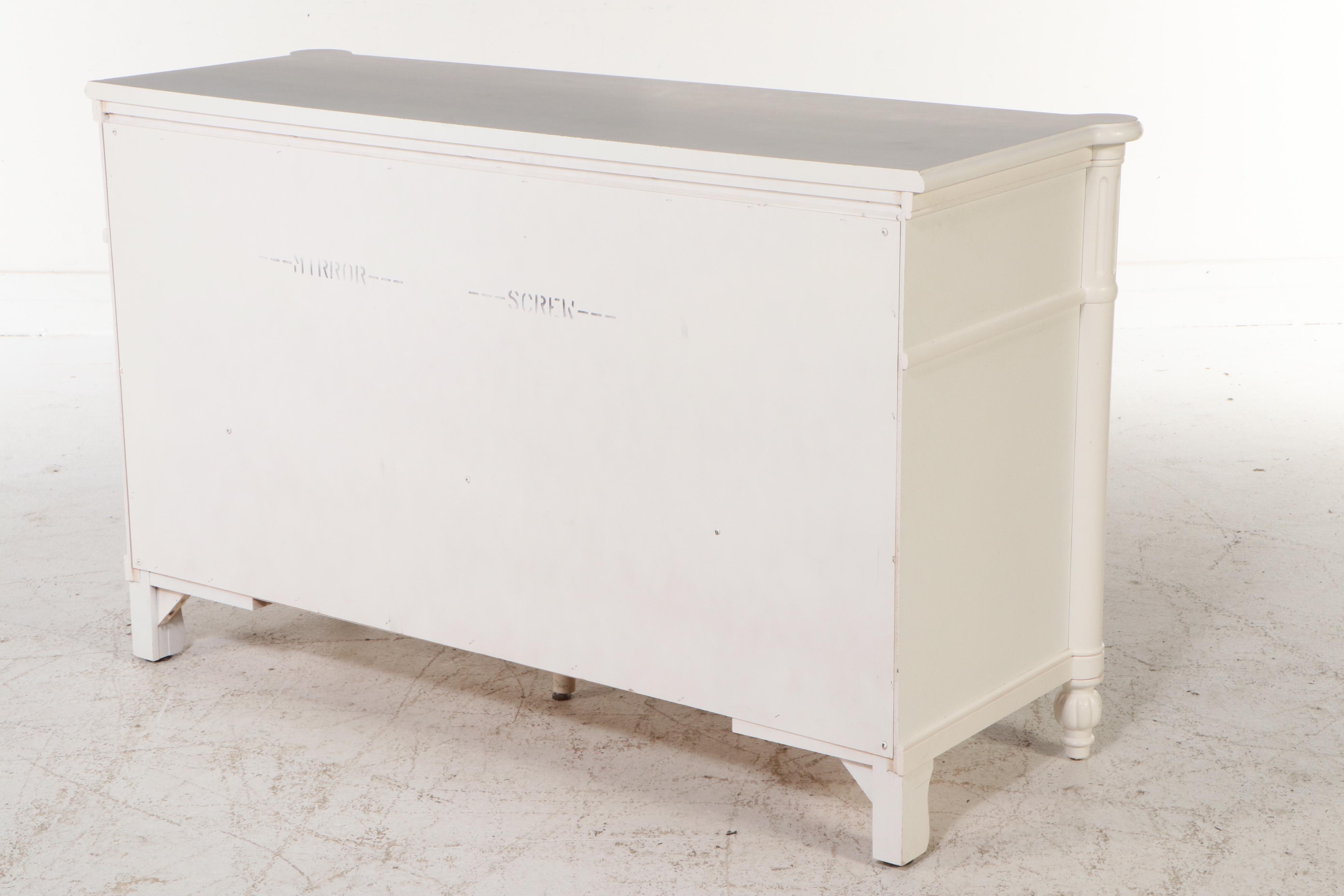 Young America by Stanley Furniture White-Painted Wood Chest of Drawers