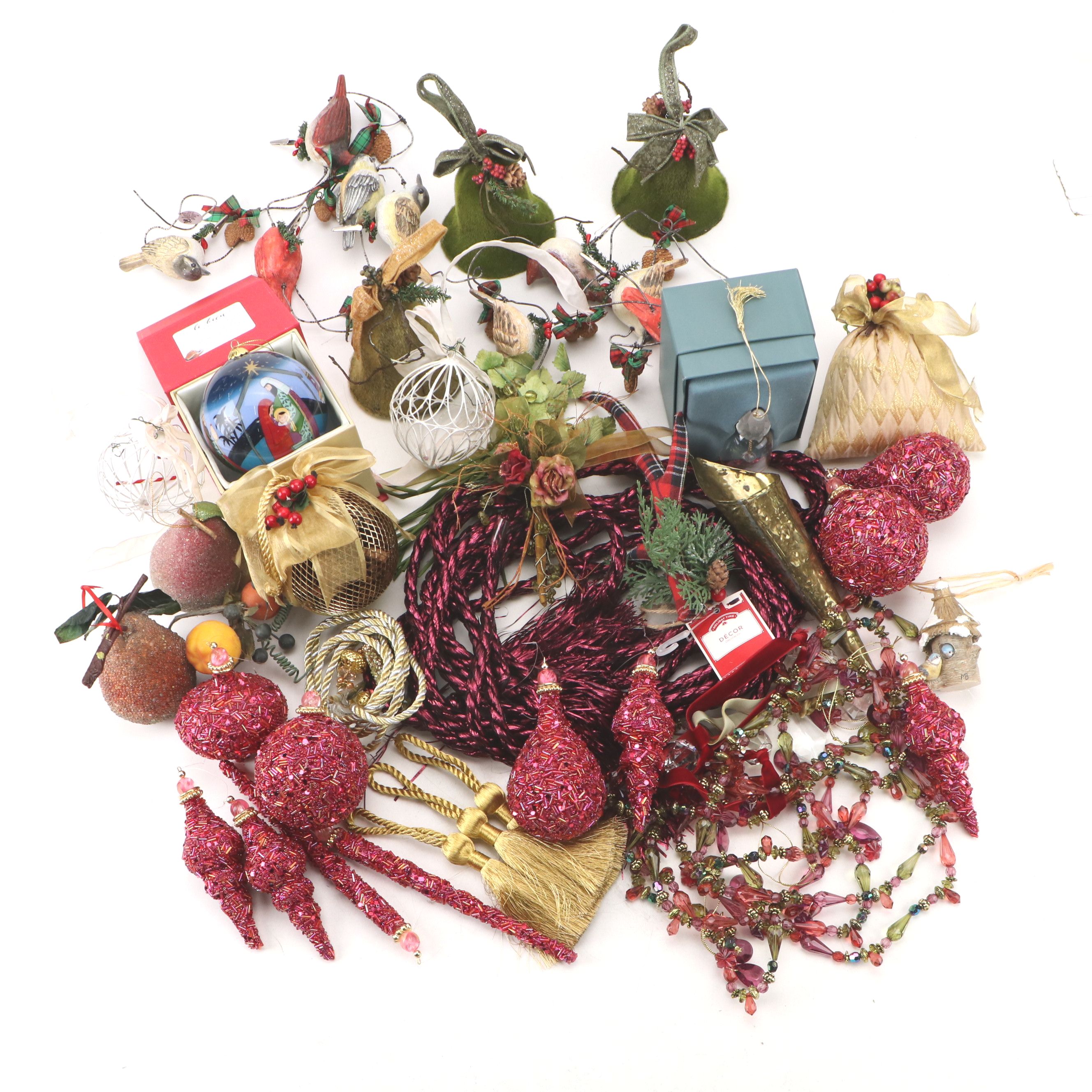 Holiday Time, Pier 1 with Other Christmas Ornaments and Decor